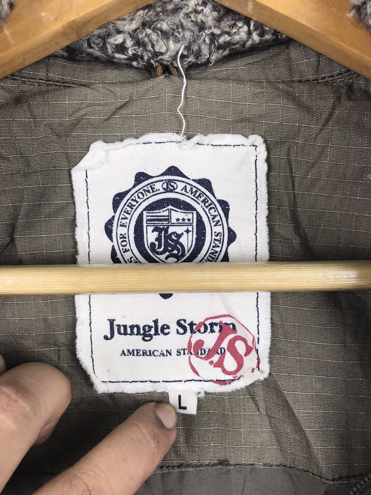 14th Addiction × If Six Was Nine × Japanese Brand Faded Mohair jacket Inspired By Military Size US L / EU 52-54 / 3 - 9 Thumbnail