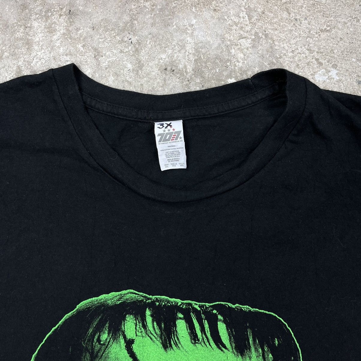 Vintage FRANKENSTEIN SMILE ARCHIVE PROMO MOVIE TEE 1990s - LOT № 346 Size US XXL / EU 58 / 5 - 5 Thumbnail