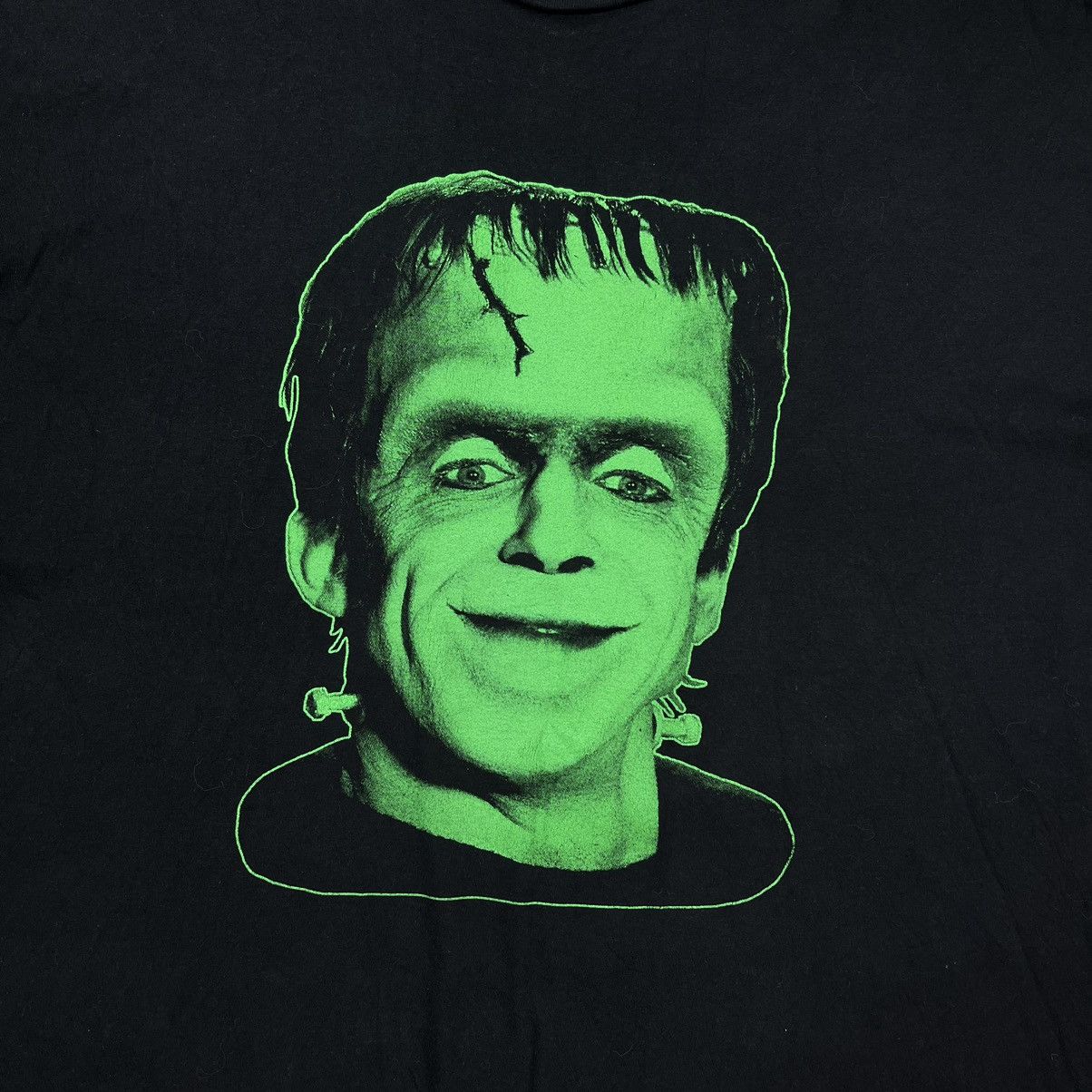 Vintage FRANKENSTEIN SMILE ARCHIVE PROMO MOVIE TEE 1990s - LOT № 346 Size US XXL / EU 58 / 5 - 3 Thumbnail
