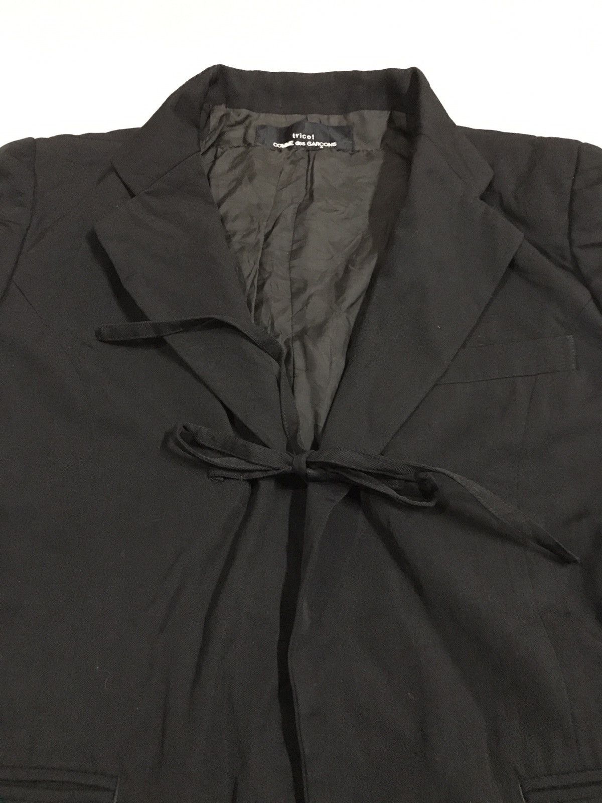 Comme des Garcons × Japanese Brand × Vintage Vintage 1989 Comme des garcons blazer for women Size M / US 6-8 / IT 42-44 - 3 Thumbnail