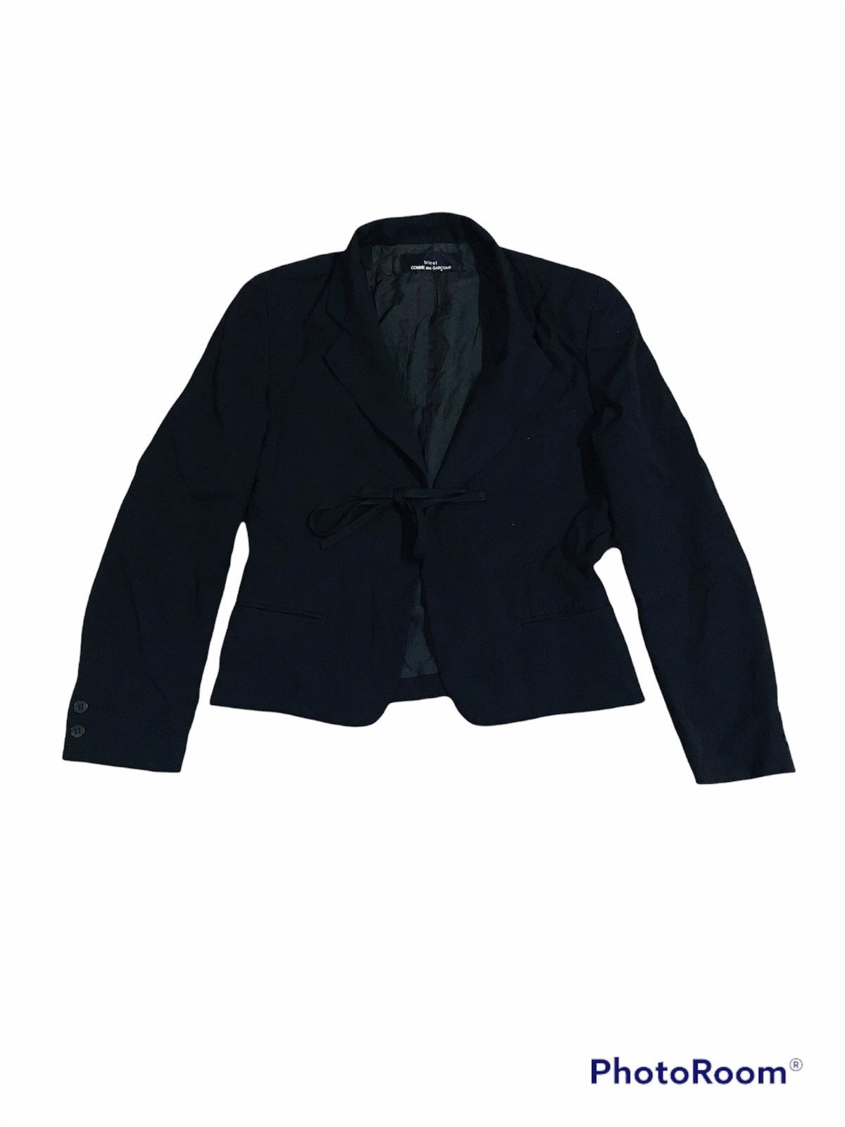 Comme des Garcons × Japanese Brand × Vintage Vintage 1989 Comme des garcons blazer for women Size M / US 6-8 / IT 42-44 - 1 Thumbnail
