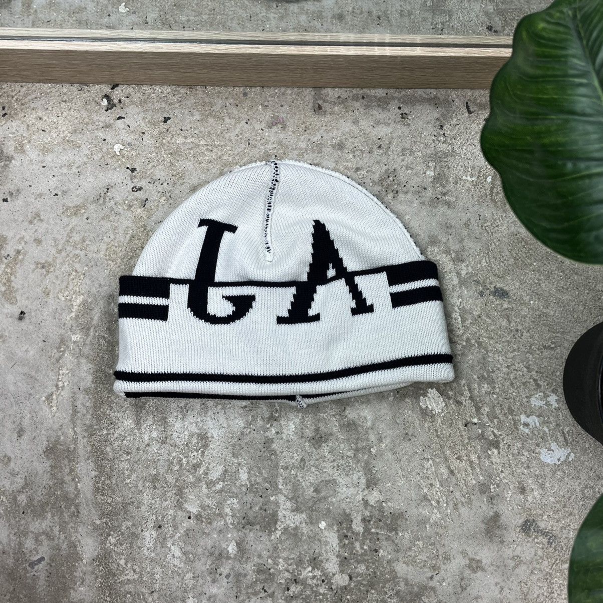 Armani ARMANI ARCHIVE RARE AMAZING BEANIE HAT - LOT № 4018 Size ONE SIZE - 2 Thumbnail