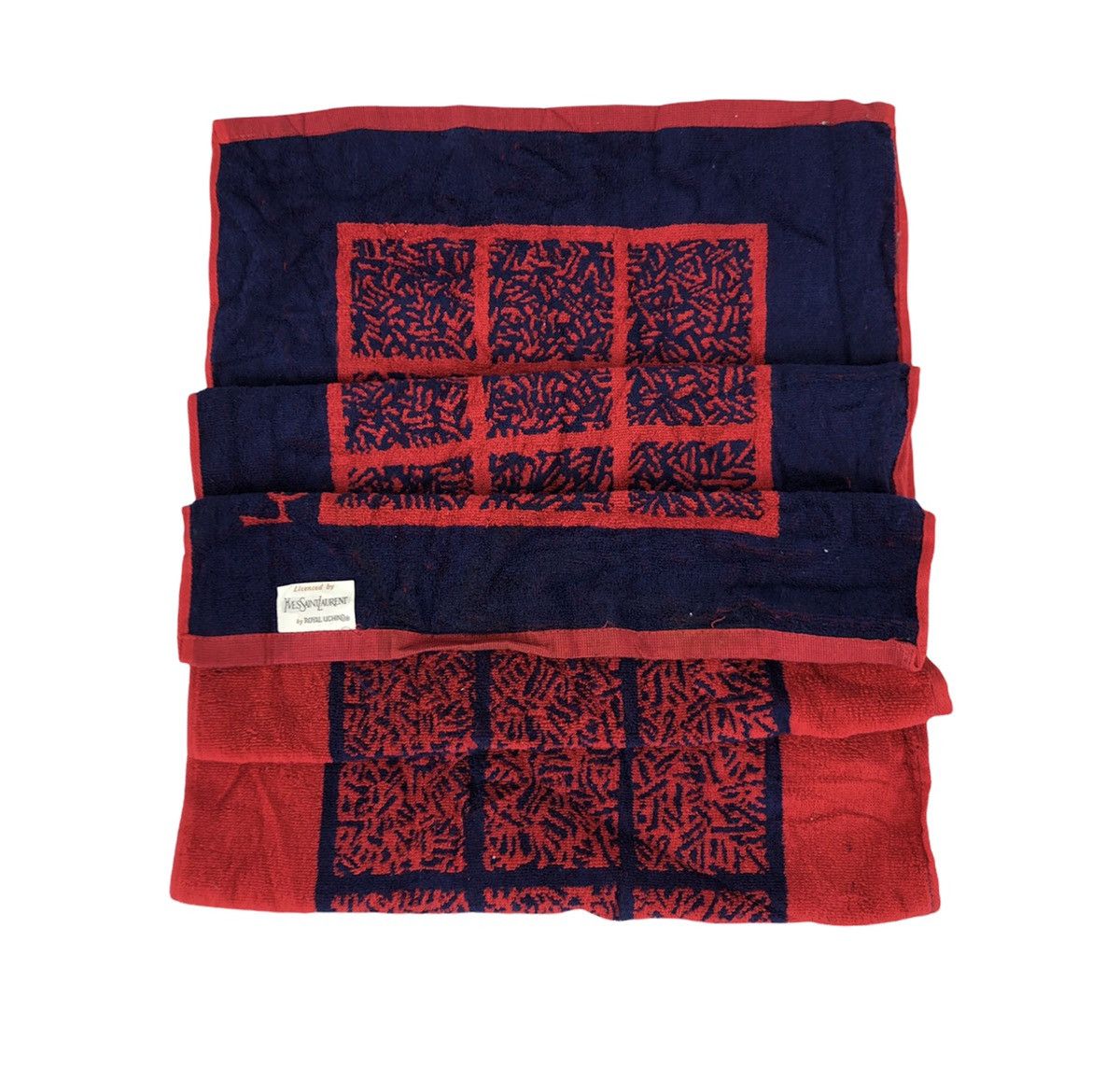Designer × Yves Saint Laurent Ysl Yves Saint Lauren Royal Uchino Towel Near Mint Design Size ONE SIZE - 1 Thumbnail