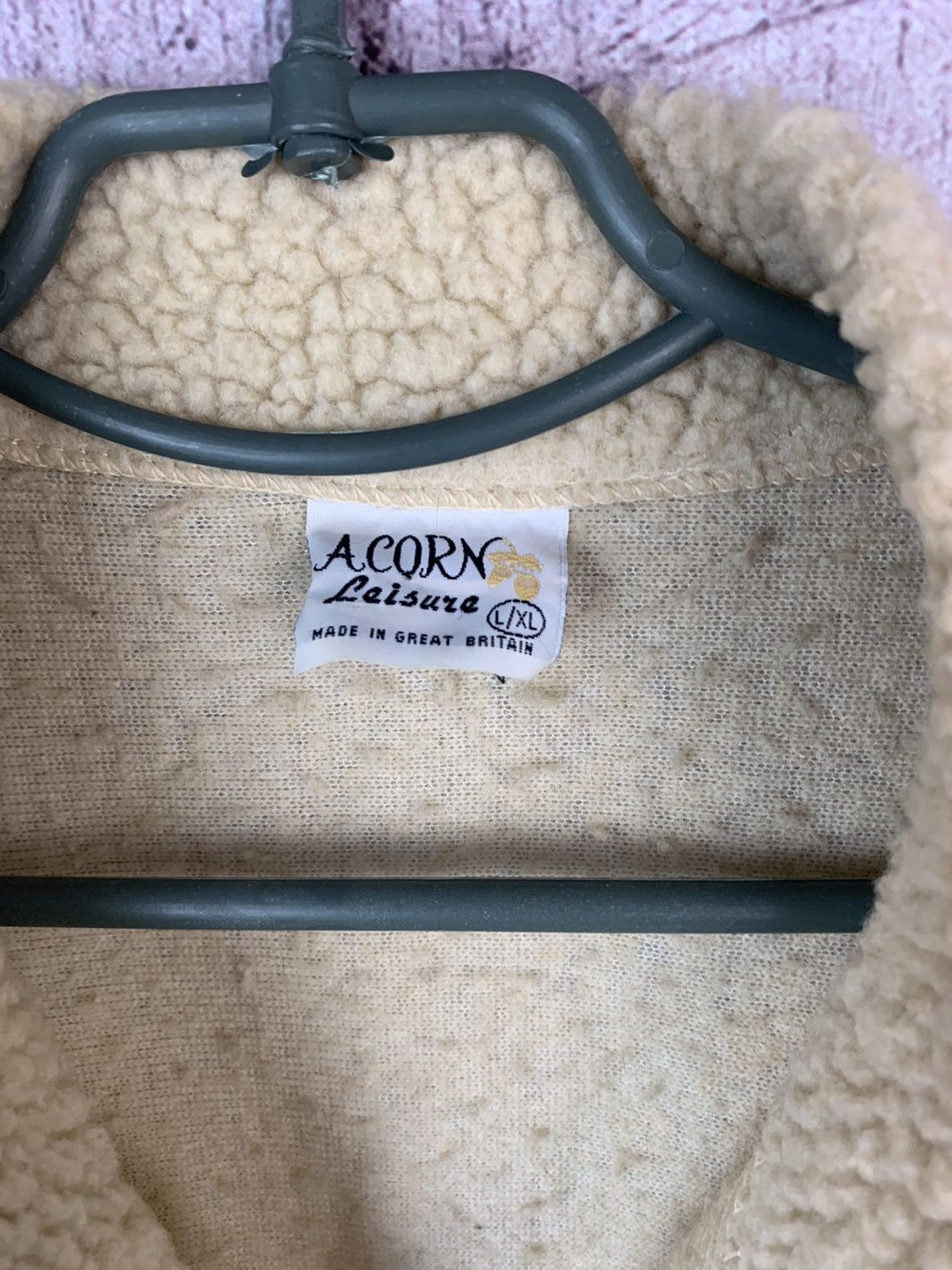 Vintage Vintage Acorn Fleece Jacket Animals Print Size US L / EU 52-54 / 3 - 3 Thumbnail