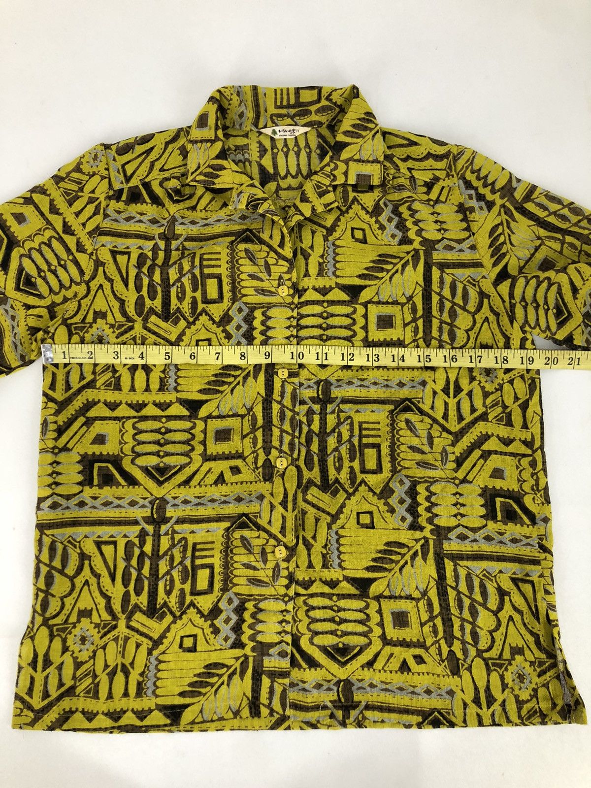 Other Rare Item🔥 Japanese Brand Button Up Shirt Ethic Native Size US M / EU 48-50 / 2 - 6 Thumbnail