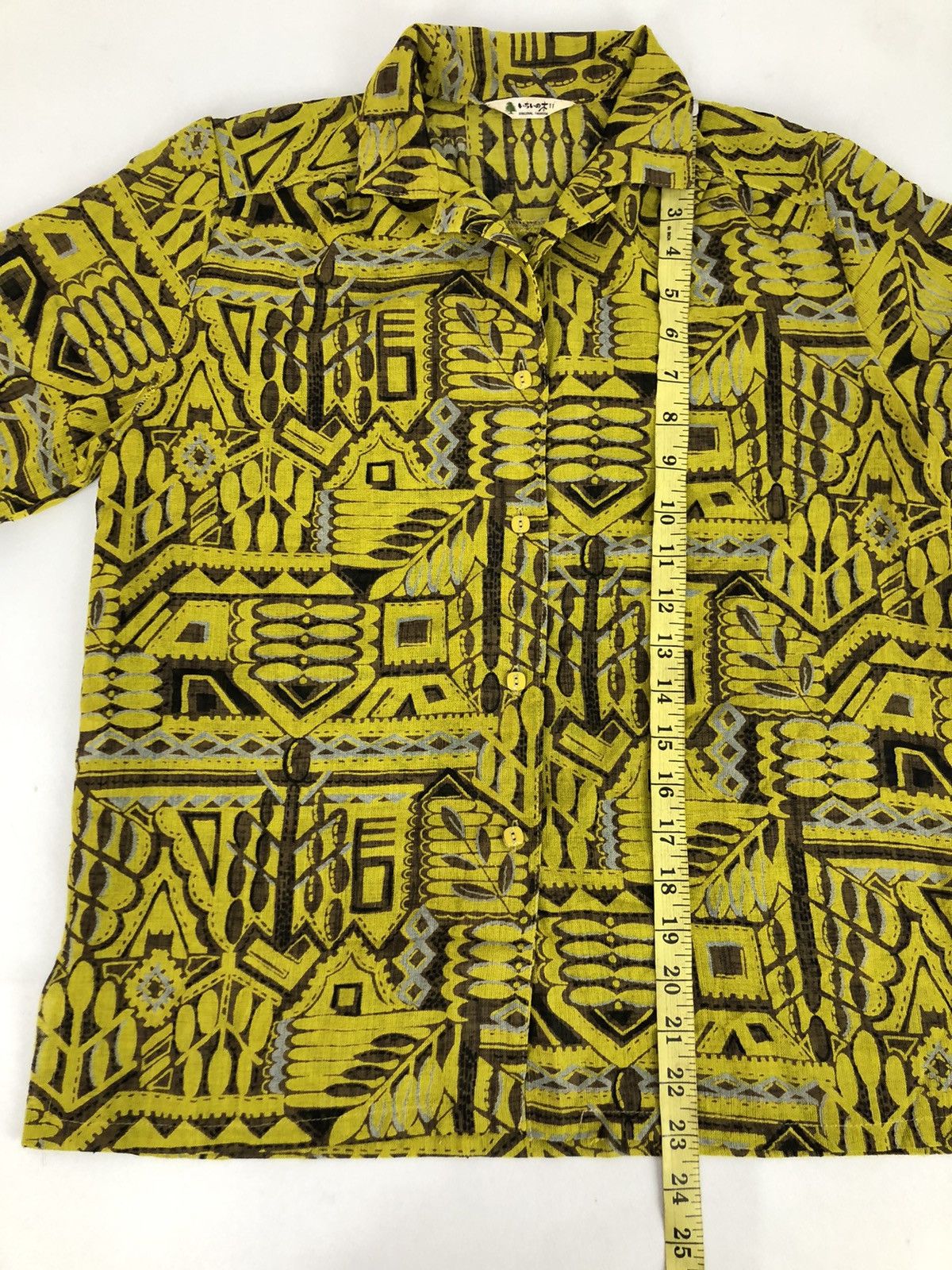 Other Rare Item🔥 Japanese Brand Button Up Shirt Ethic Native Size US M / EU 48-50 / 2 - 7 Thumbnail