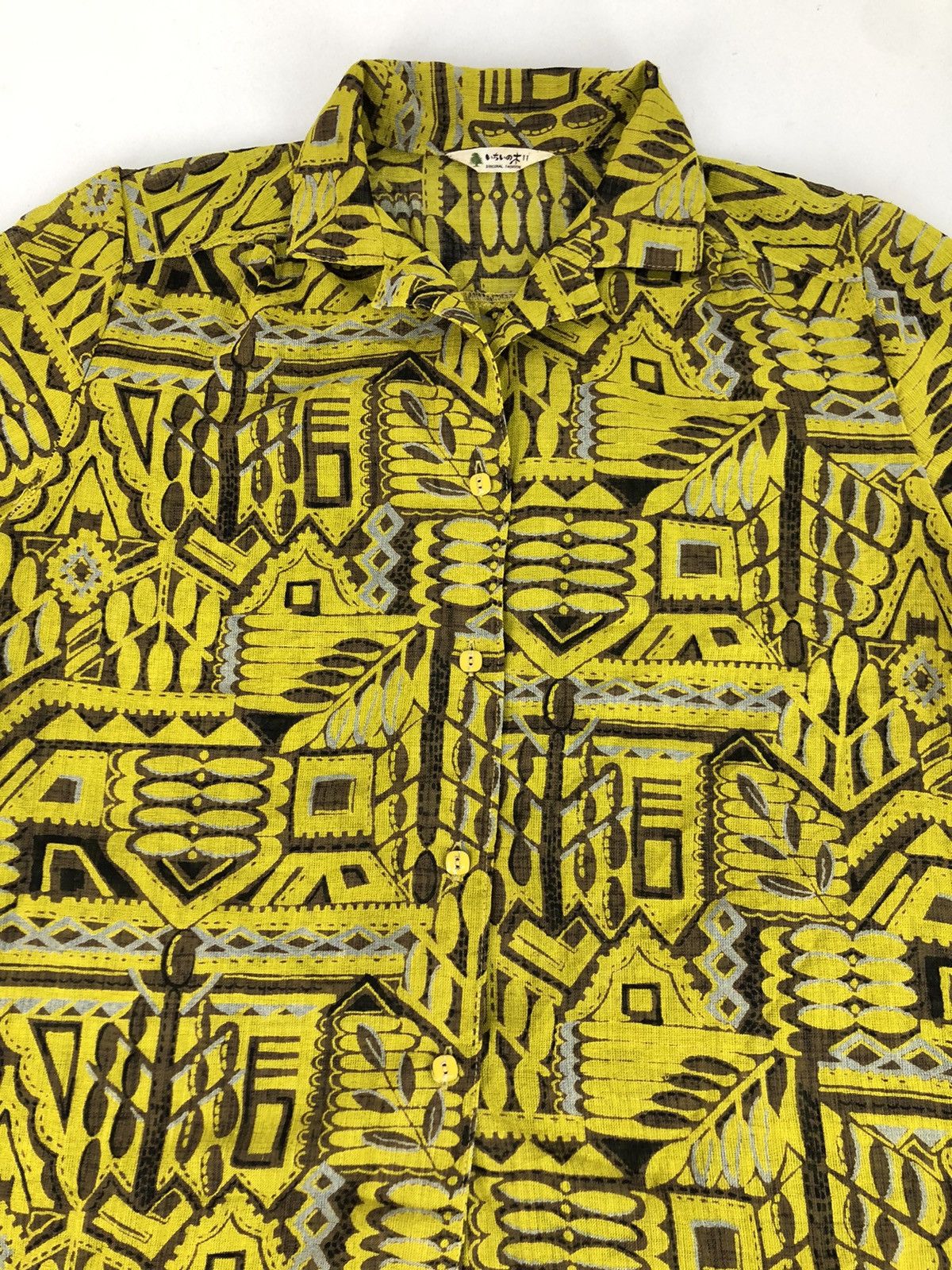 Other Rare Item🔥 Japanese Brand Button Up Shirt Ethic Native Size US M / EU 48-50 / 2 - 3 Thumbnail