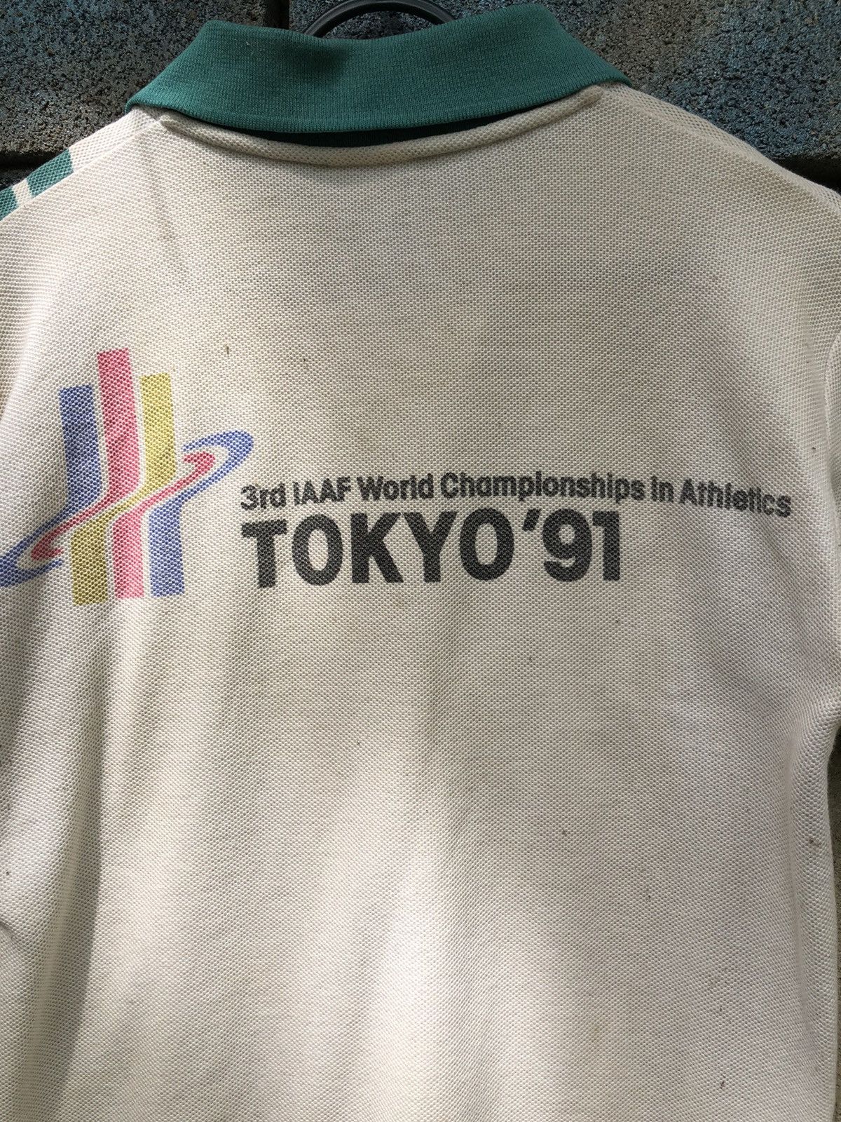 Adidas × Vintage Vintage 90s Adidas Trifoil Trikot World IAAF Tokyo ‘91 Size US XS / EU 42 / 0 - 3 Thumbnail