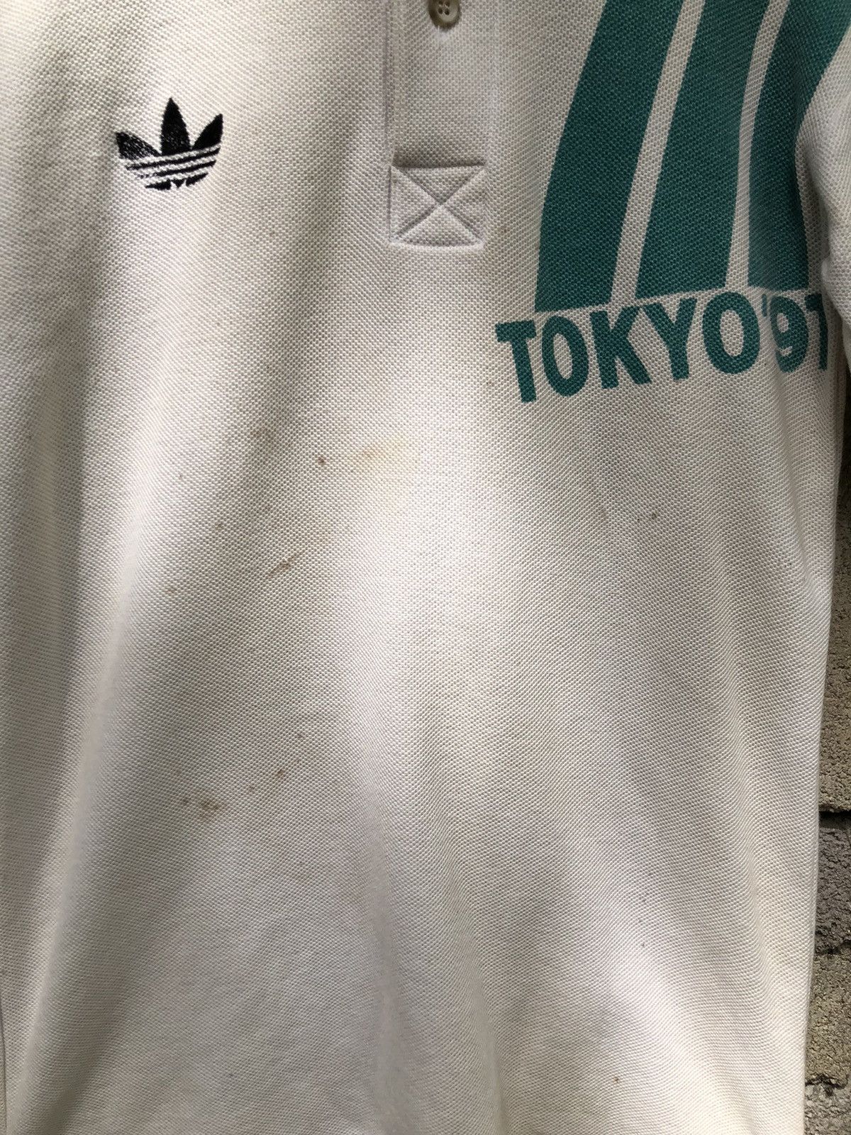 Adidas × Vintage Vintage 90s Adidas Trifoil Trikot World IAAF Tokyo ‘91 Size US XS / EU 42 / 0 - 8 Thumbnail