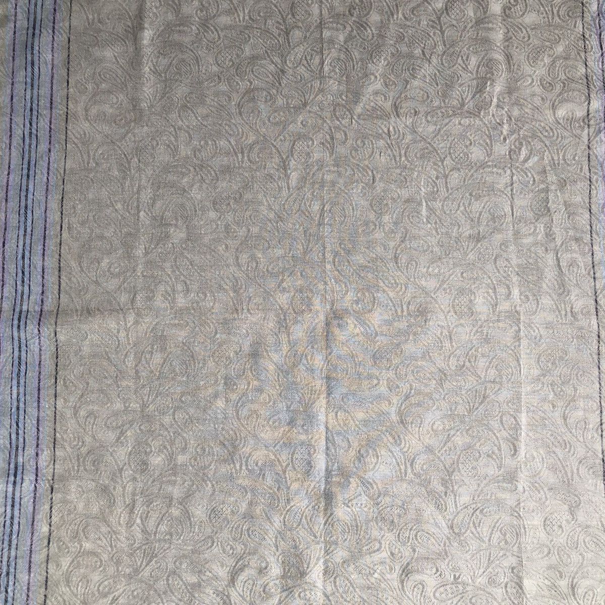 Christian Dior Monsieur Vintage Christian Dior Handkerchief Pocket Square Paisley Size ONE SIZE - 5 Thumbnail