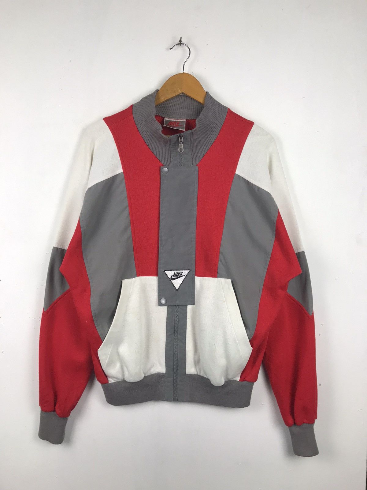 Japanese Brand × Nike × Vintage Vintage Nike Full Zipper Sweatshirt jacket Size US M / EU 48-50 / 2 - 1 Thumbnail