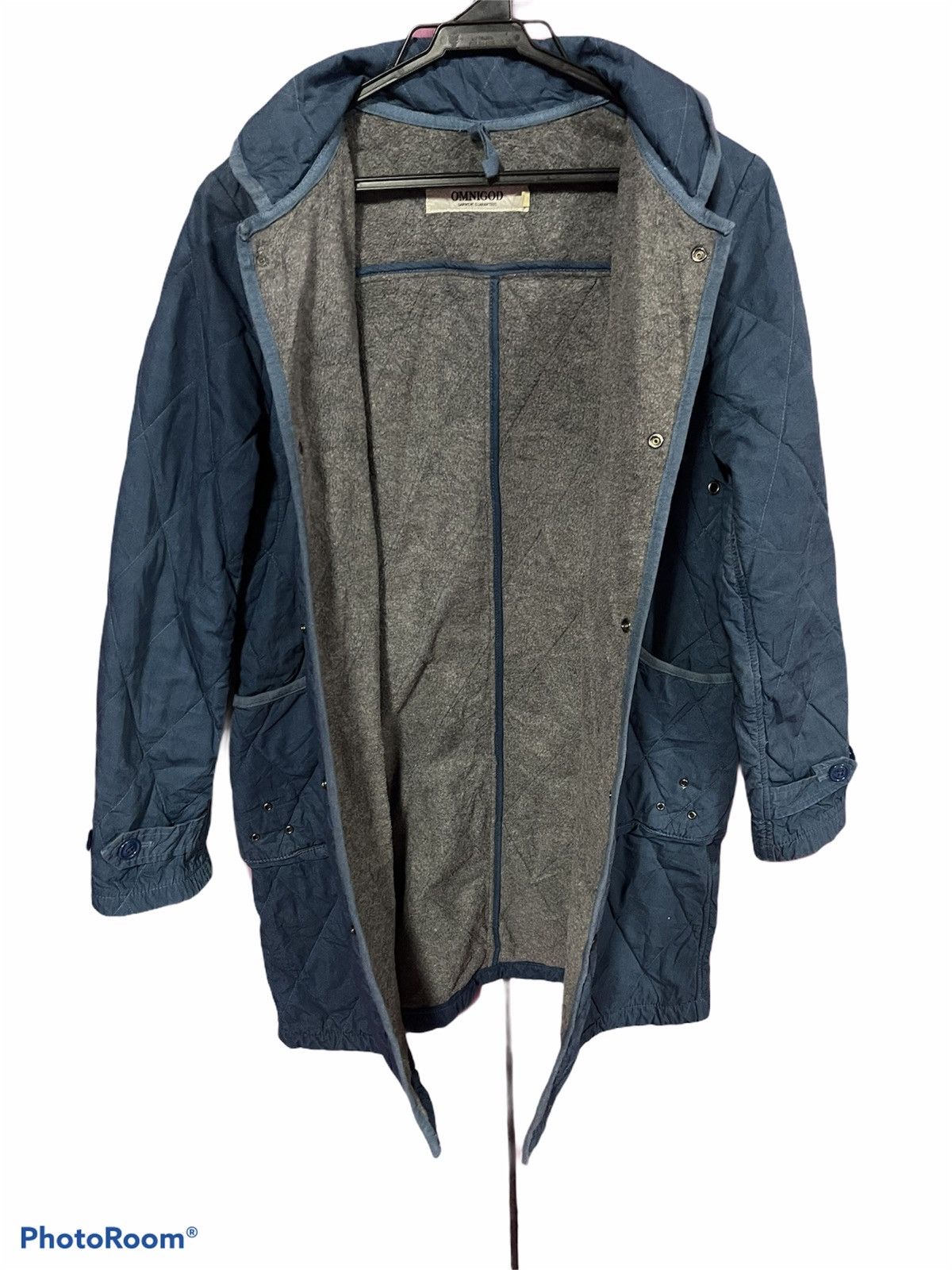 Japanese Brand OMNIGOD BLUE SIZE S TRANCE COAT JAPAN Size US S / EU 44-46 / 1 - 3 Thumbnail