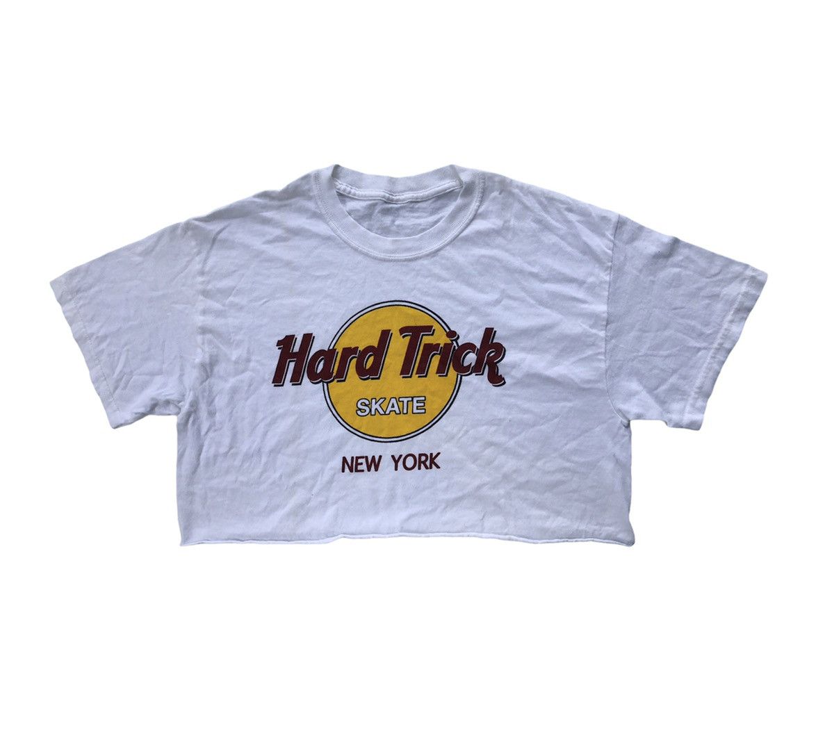 Vintage Hard Trick Skate New York Big Logo Parody Tee