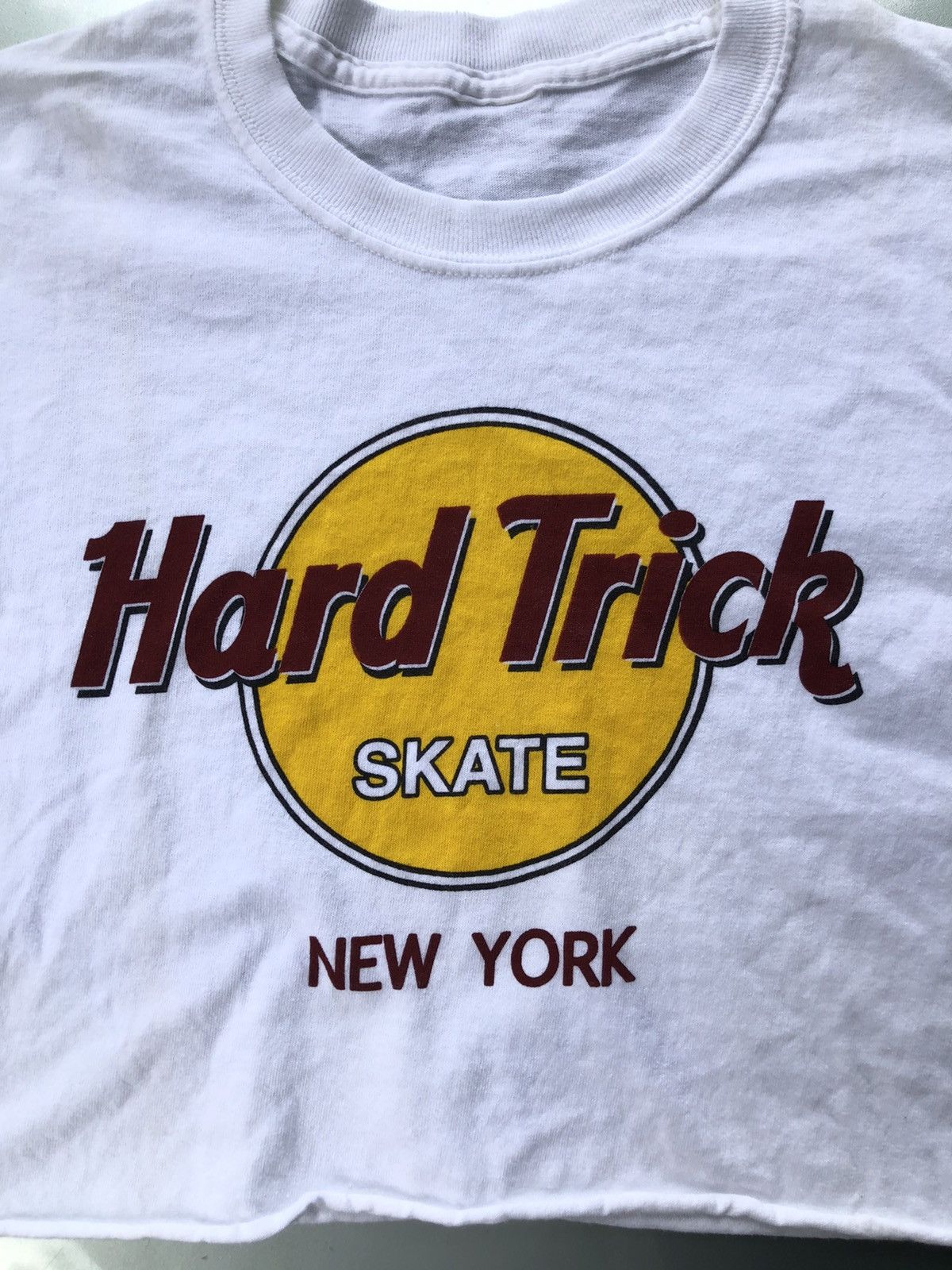 Other Vintage Hard Trick Skate New York Big Logo Parody Tee Size M / US 6-8 / IT 42-44 - 3 Thumbnail