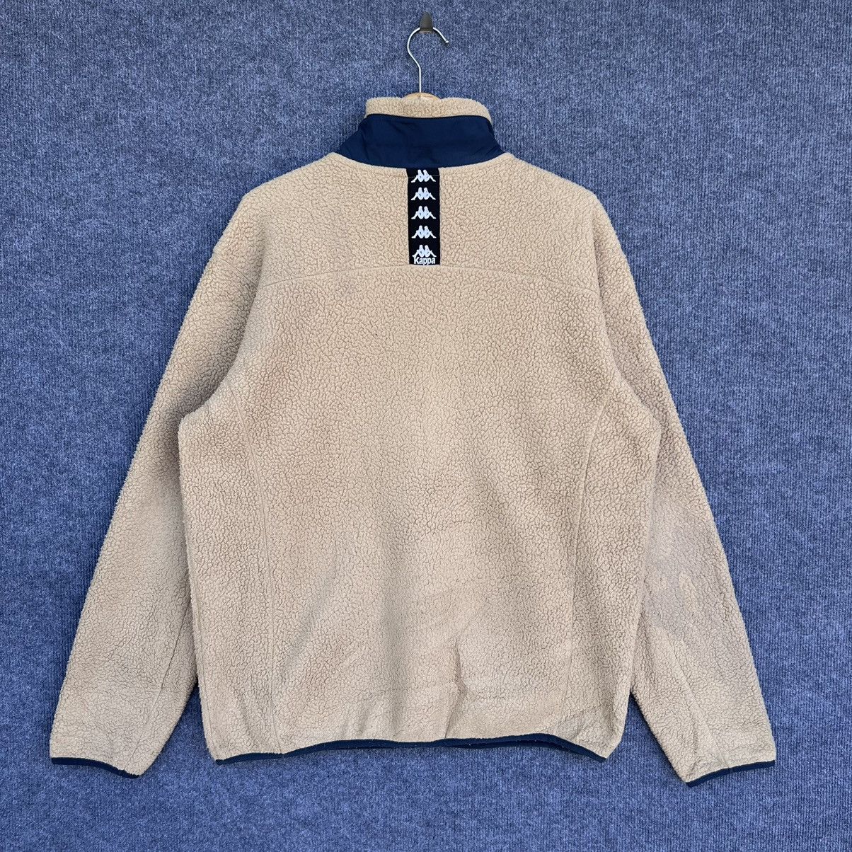 Kappa × Vintage Vintage Kappa Deep Pile Fleece Zip Up Jacket Size US XL / EU 56 / 4 - 5 Thumbnail