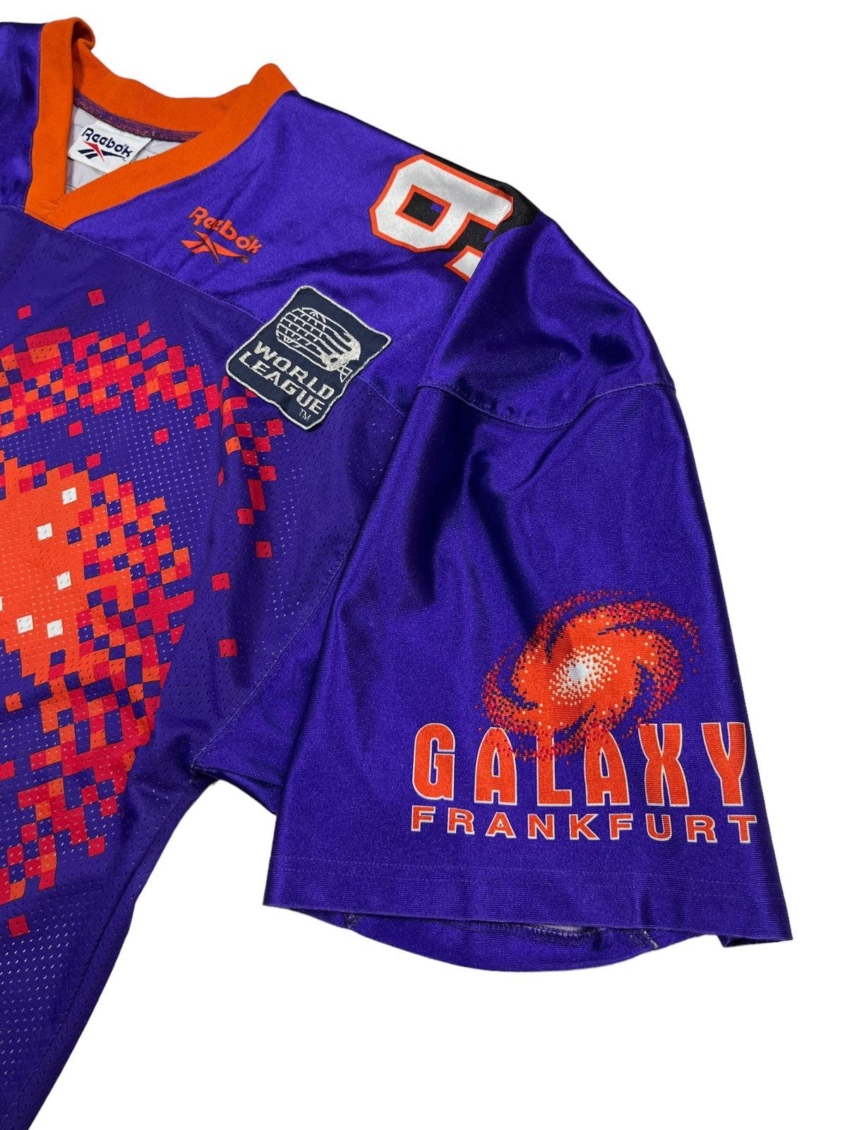 NFL Vintage 1995 Reebok Frankfurt Galaxy World League Jersey Size US XXL / EU 58 / 5 - 3 Thumbnail