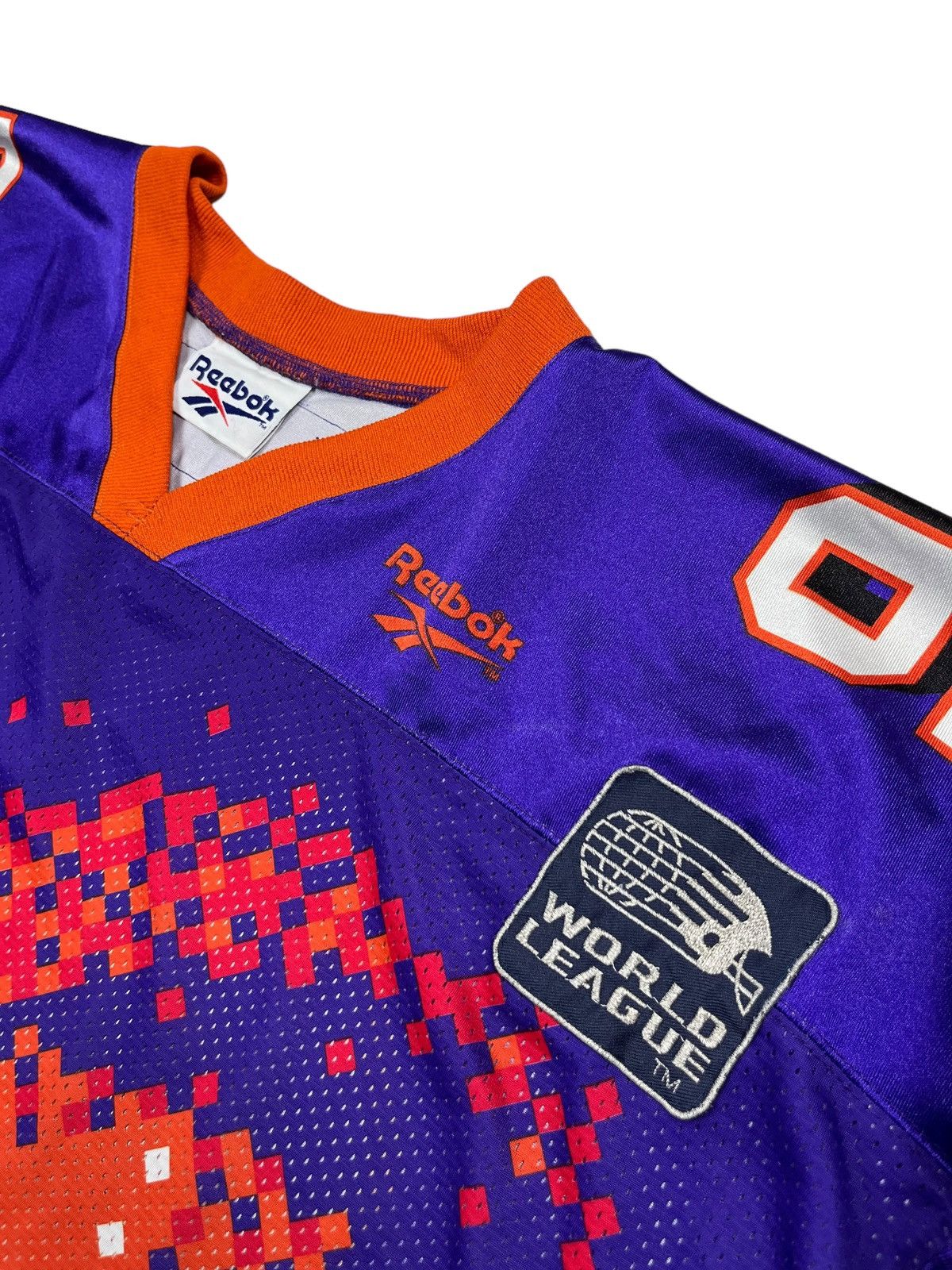 NFL Vintage 1995 Reebok Frankfurt Galaxy World League Jersey Size US XXL / EU 58 / 5 - 4 Thumbnail