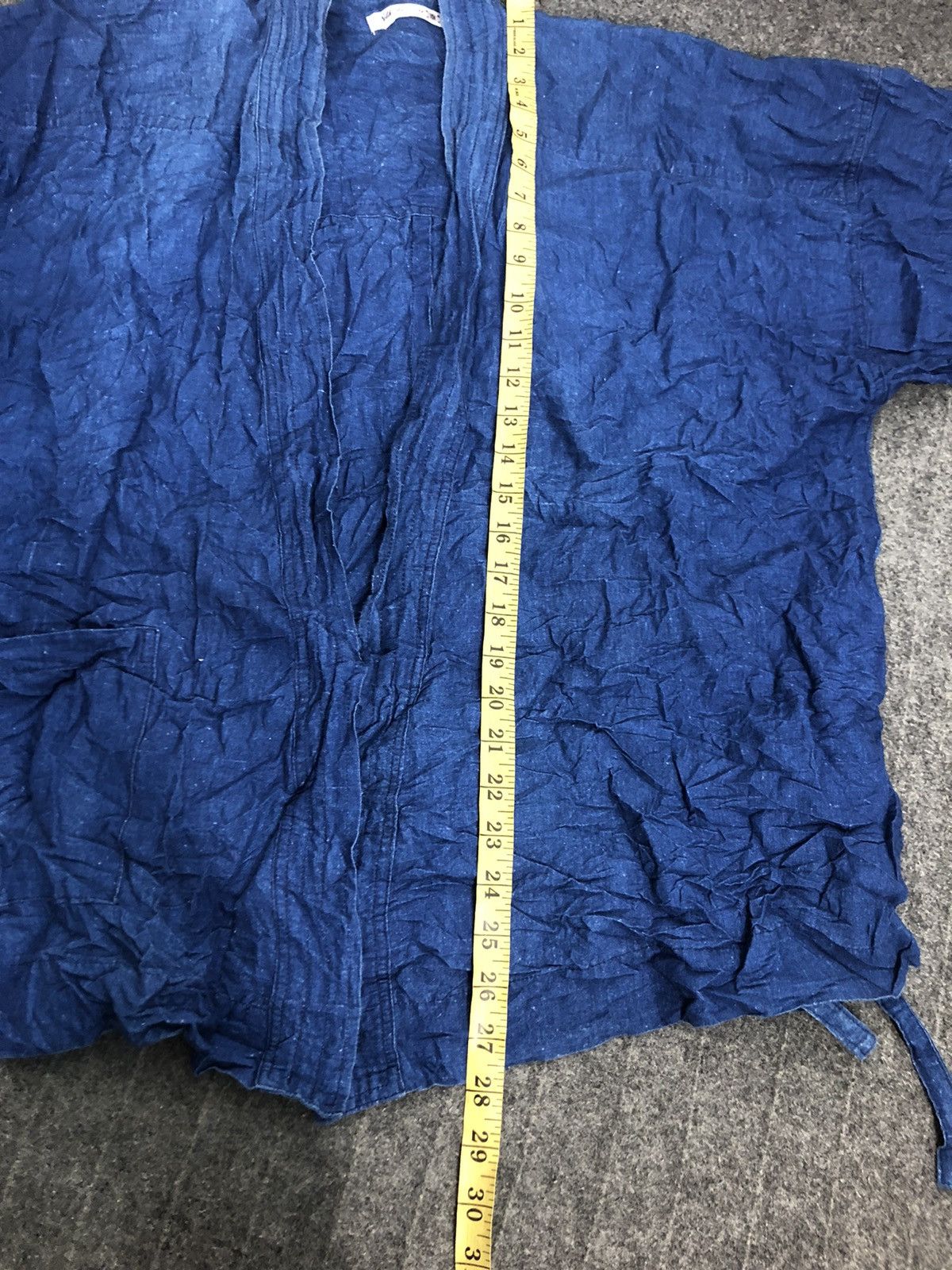 Japanese Brand Sashiko Kimono Japanese Traditional Noragi Sanjuro Cardigan Size US XL / EU 56 / 4 - 6 Thumbnail
