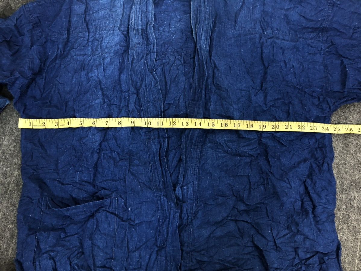 Japanese Brand Sashiko Kimono Japanese Traditional Noragi Sanjuro Cardigan Size US XL / EU 56 / 4 - 5 Thumbnail