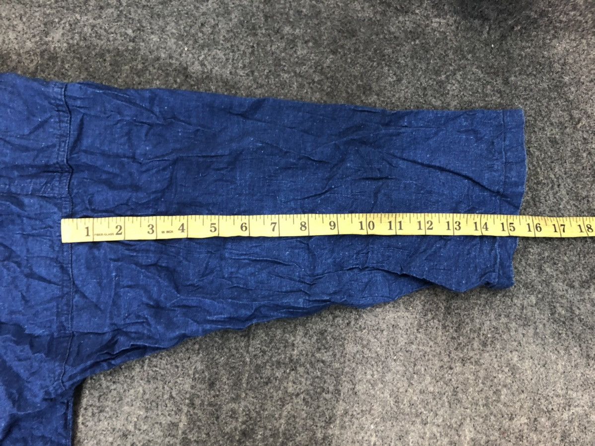 Japanese Brand Sashiko Kimono Japanese Traditional Noragi Sanjuro Cardigan Size US XL / EU 56 / 4 - 7 Thumbnail
