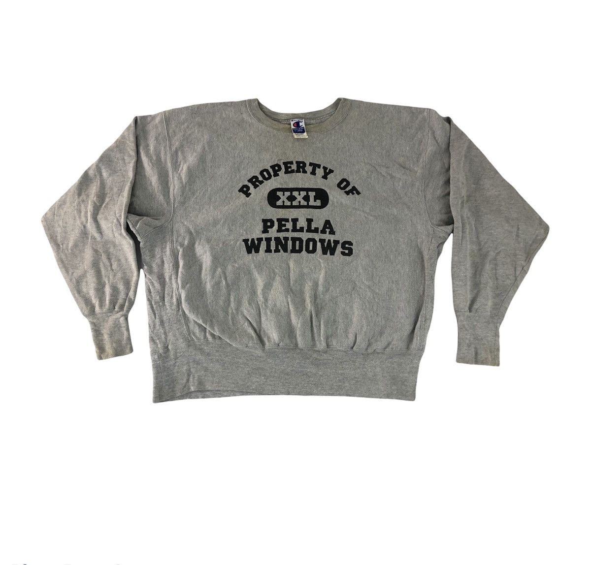 Champion × Vintage 90s Champion Property Of XXL Pella Windows Spell Out Size US XXL / EU 58 / 5 - 1 Thumbnail
