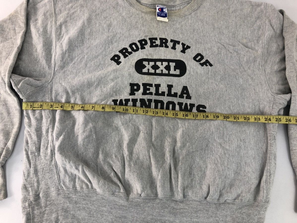 Champion × Vintage 90s Champion Property Of XXL Pella Windows Spell Out Size US XXL / EU 58 / 5 - 7 Thumbnail
