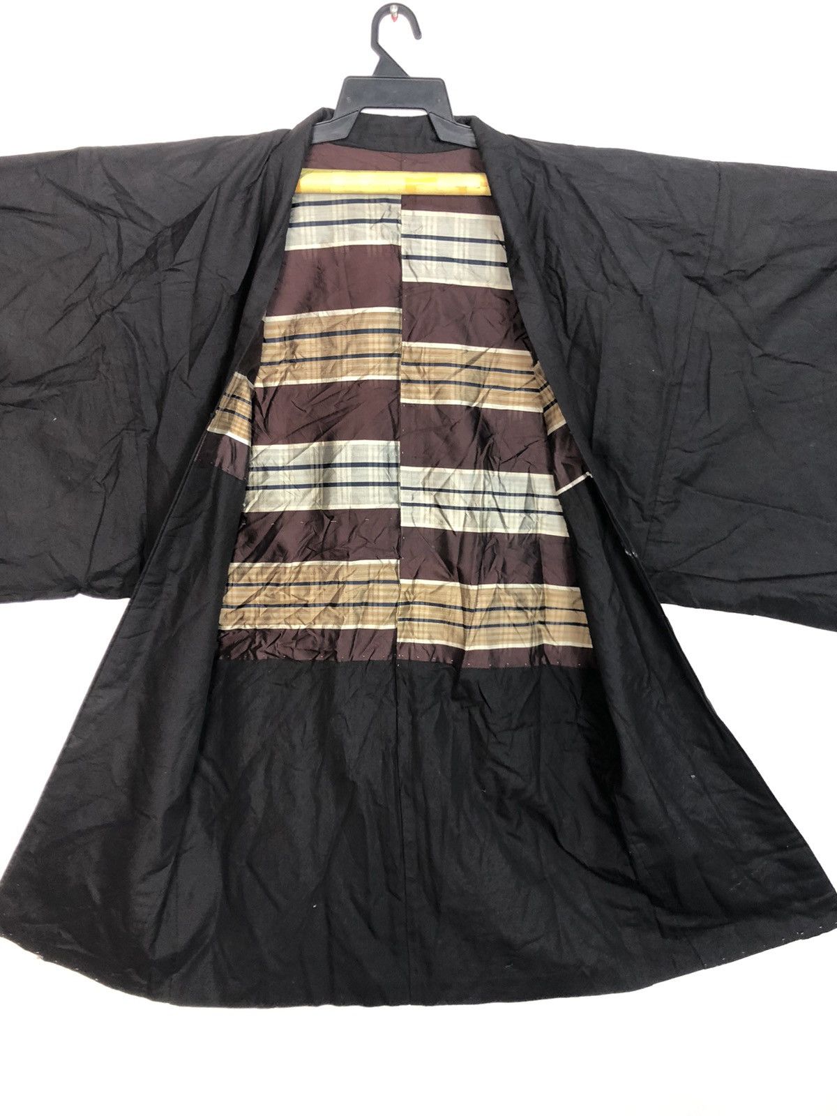 Japanese Brand 90s Kimono Japanese Traditional Noragi Hanten Jinbei Haori Size US XL / EU 56 / 4 - 4 Thumbnail