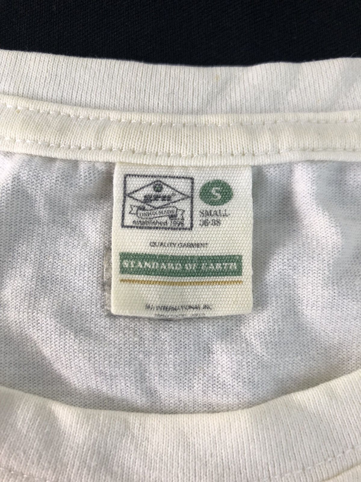 Japanese Brand × Vintage Standard Of Earth God Is Surfer Wave Jesus Big Logo Tee Size US S / EU 44-46 / 1 - 5 Thumbnail