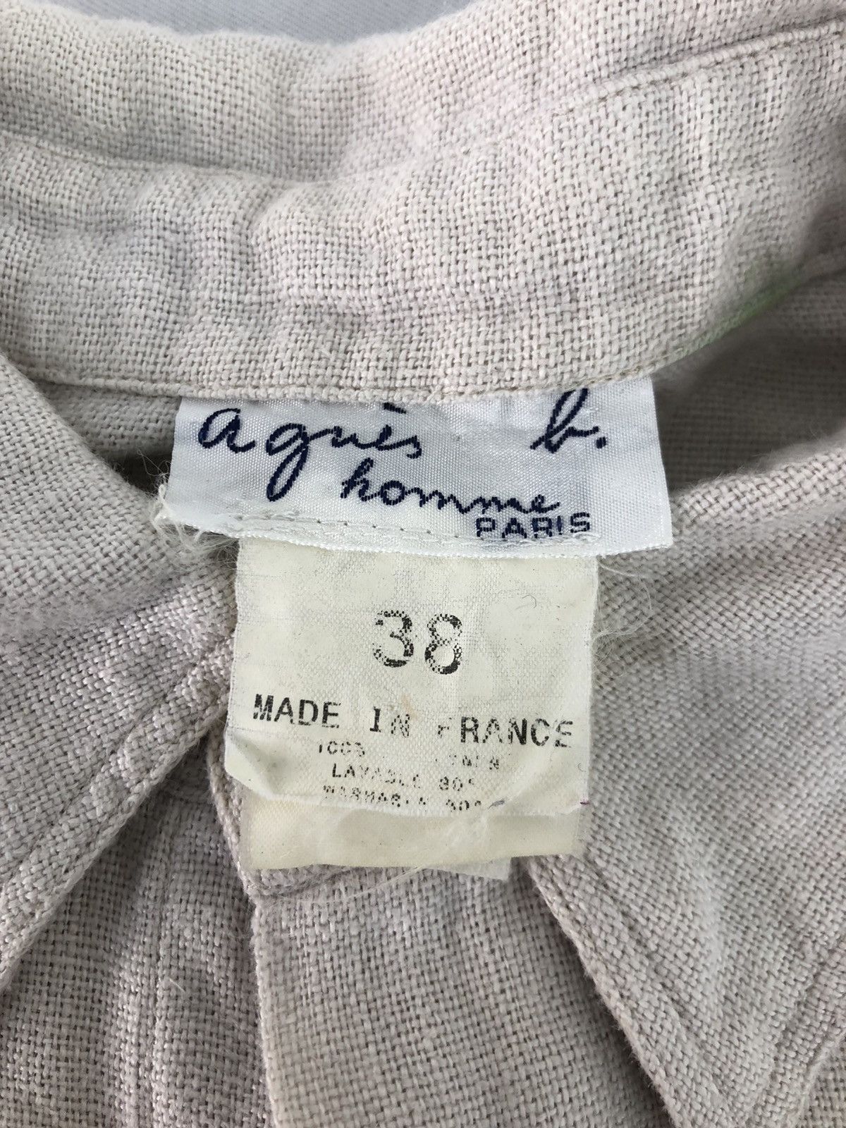 Designer × Vintage × agnes b. Agnes B Homme Paris Double Pocket Style Design Size US L / EU 52-54 / 3 - 3 Thumbnail