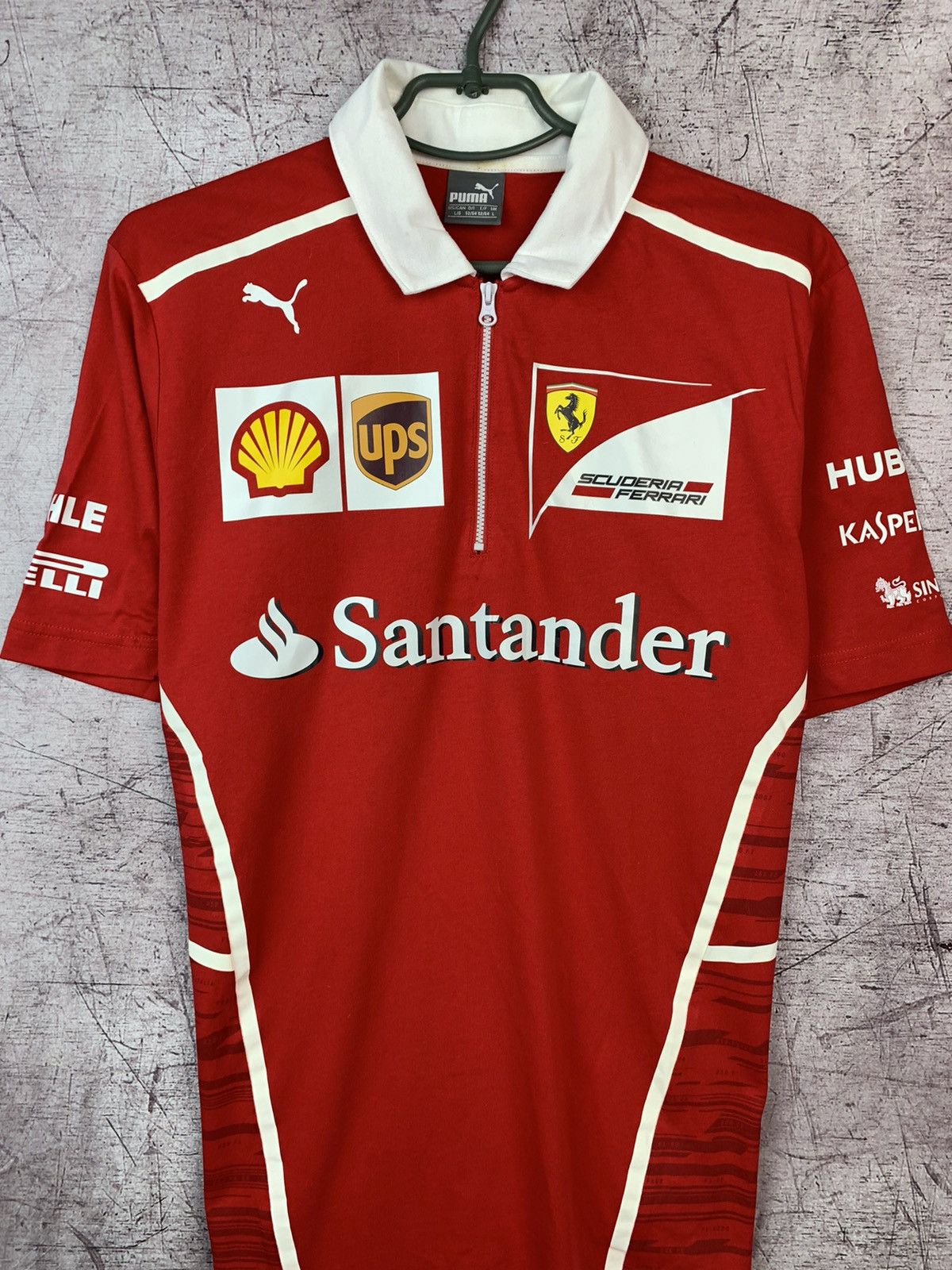 Ferrari × Puma Vintage Puma Ferrari Polo Size US L / EU 52-54 / 3 - 2 Thumbnail