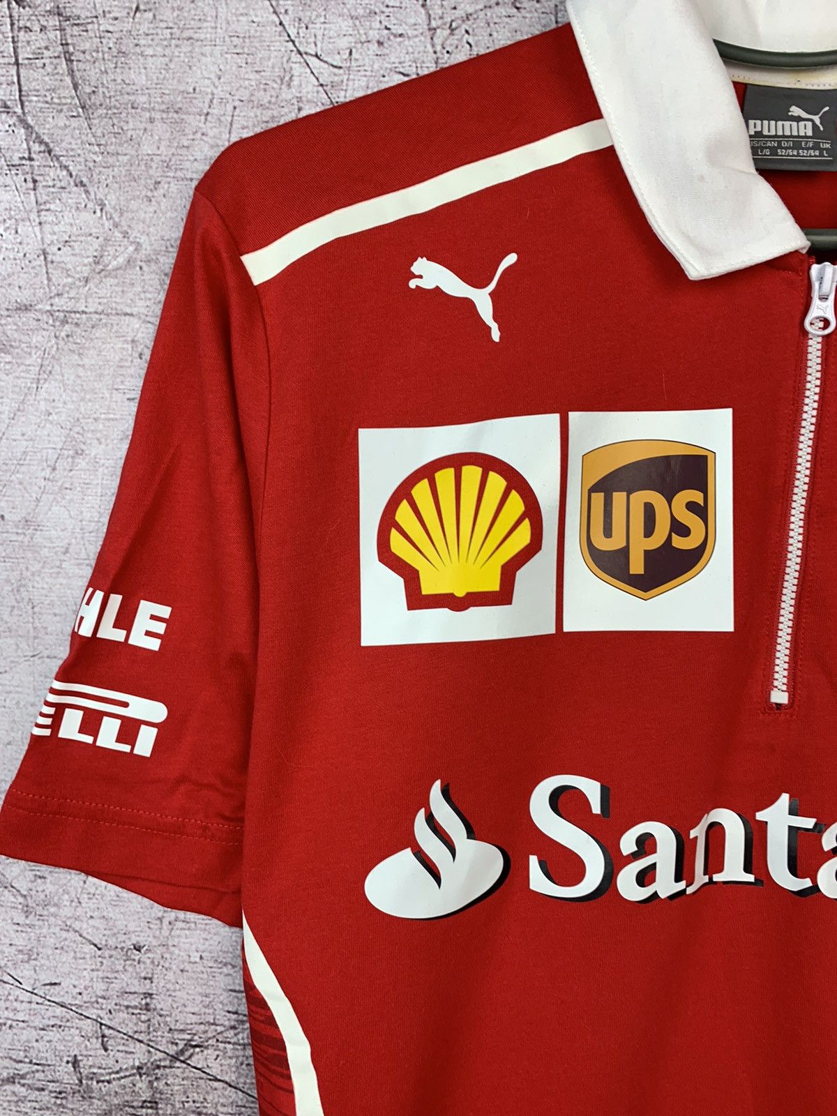 Ferrari × Puma Vintage Puma Ferrari Polo Size US L / EU 52-54 / 3 - 4 Thumbnail