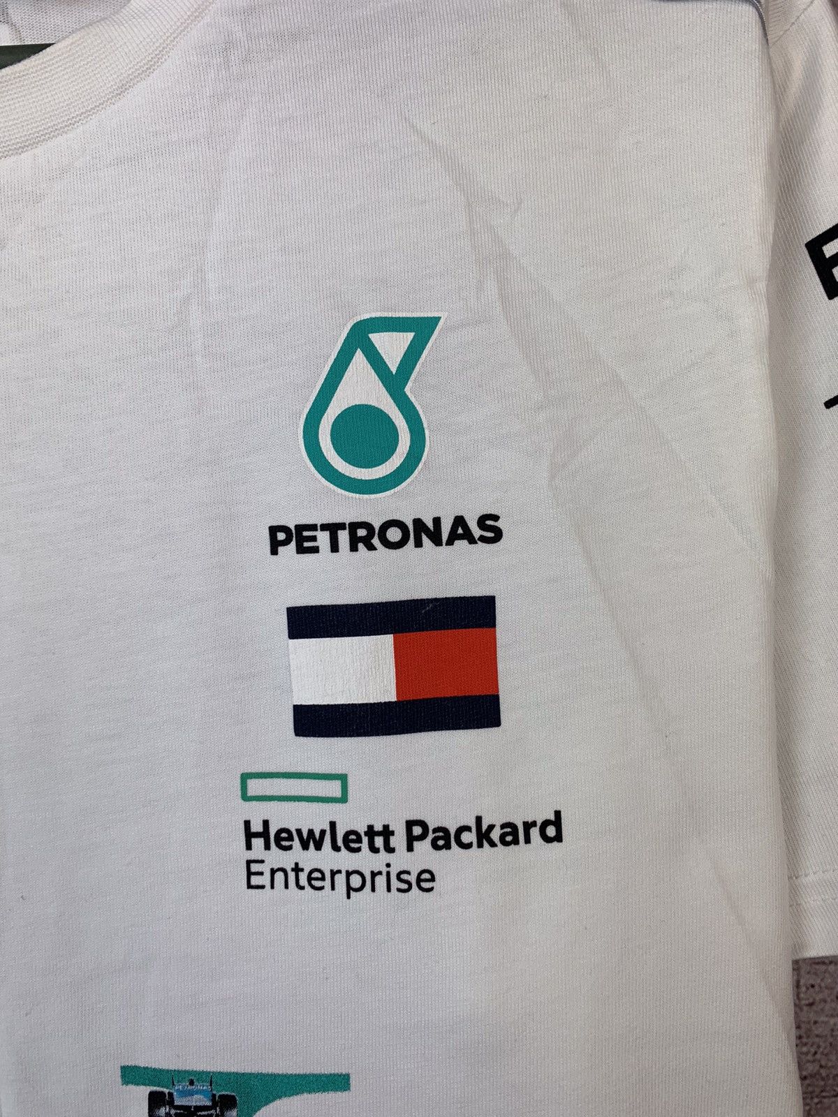 Formula 1 × Mercedes-Benz Mercedes Benz Amg Tommy Hilfiger Petronas Team T shirt Size US XL / EU 56 / 4 - 5 Thumbnail