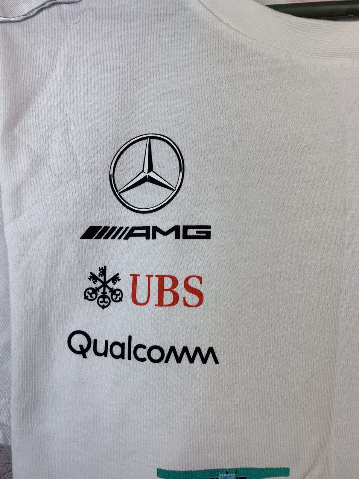 Formula 1 × Mercedes-Benz Mercedes Benz Amg Tommy Hilfiger Petronas Team T shirt Size US XL / EU 56 / 4 - 4 Thumbnail