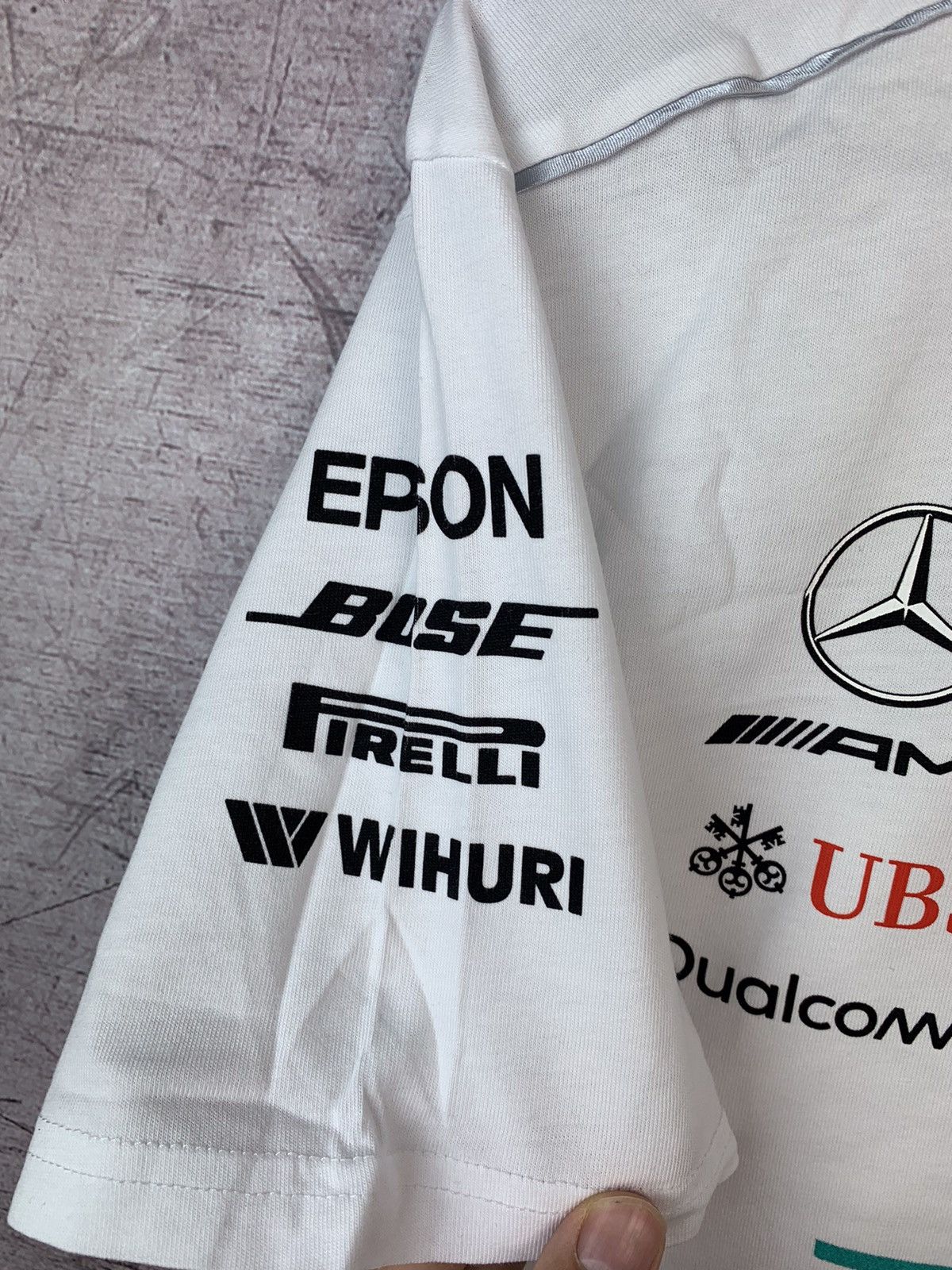 Formula 1 × Mercedes-Benz Mercedes Benz Amg Tommy Hilfiger Petronas Team T shirt Size US XL / EU 56 / 4 - 9 Thumbnail