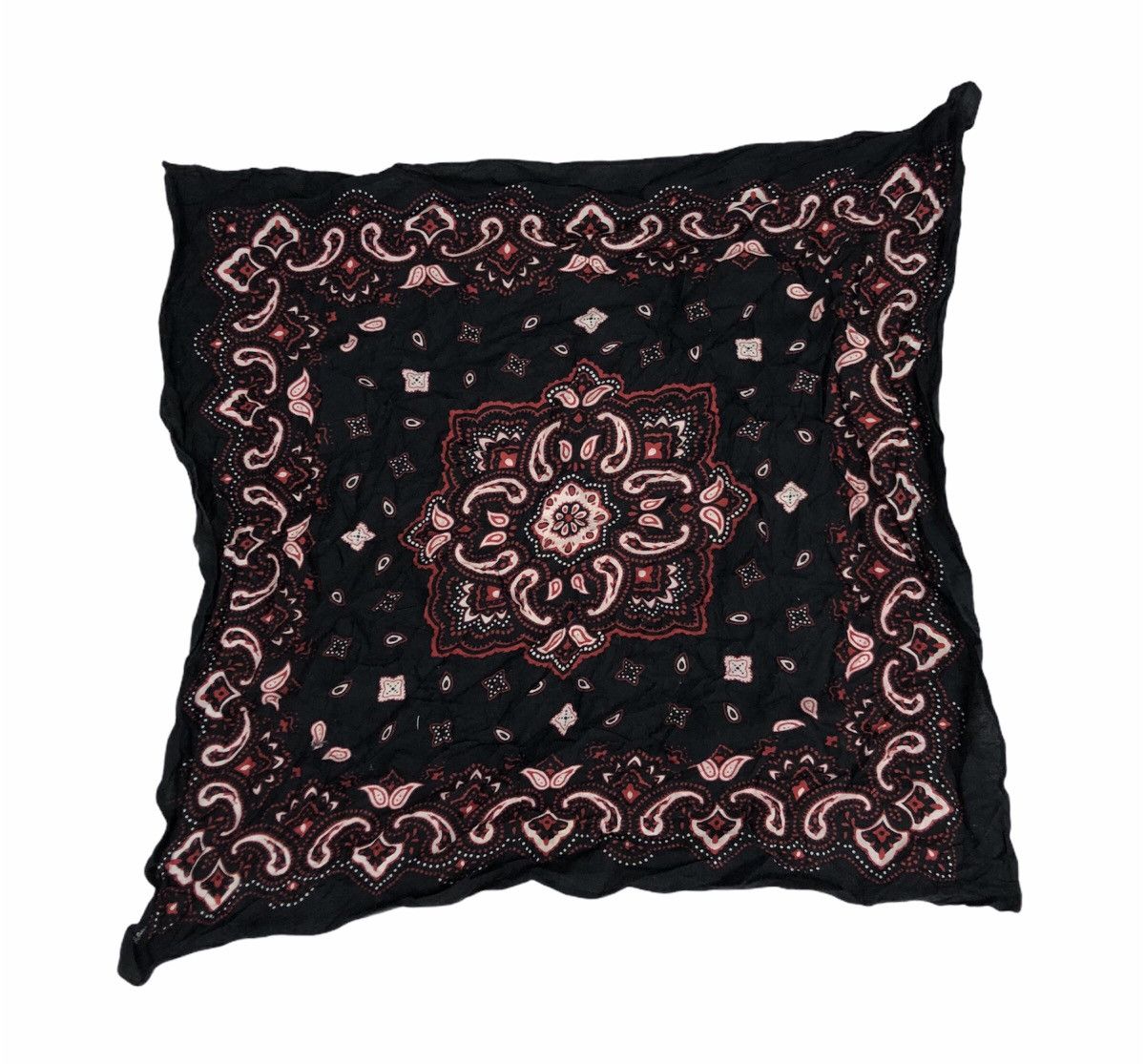 Other × Vintage Vintage Handkerchief Pocket Square Paisley Art Fashion Size ONE SIZE - 3 Thumbnail
