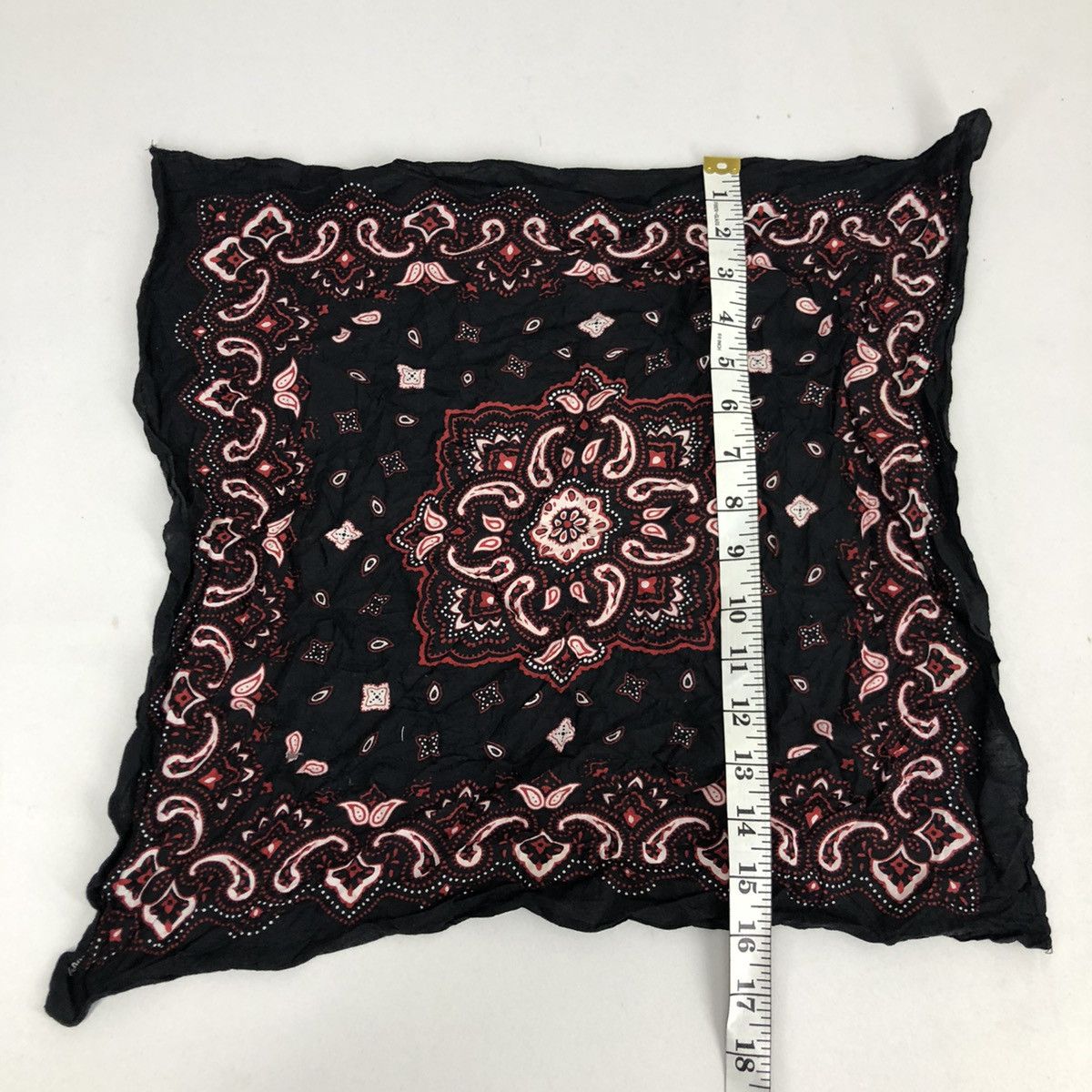 Other × Vintage Vintage Handkerchief Pocket Square Paisley Art Fashion Size ONE SIZE - 5 Thumbnail