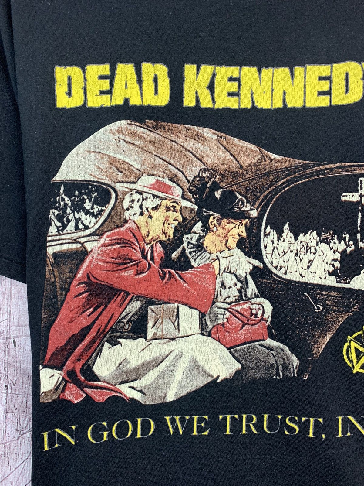 Band Tees × Dead Kennedys × Vintage Dead Kennedys In God We Trust Tee Size US L / EU 52-54 / 3 - 3 Thumbnail