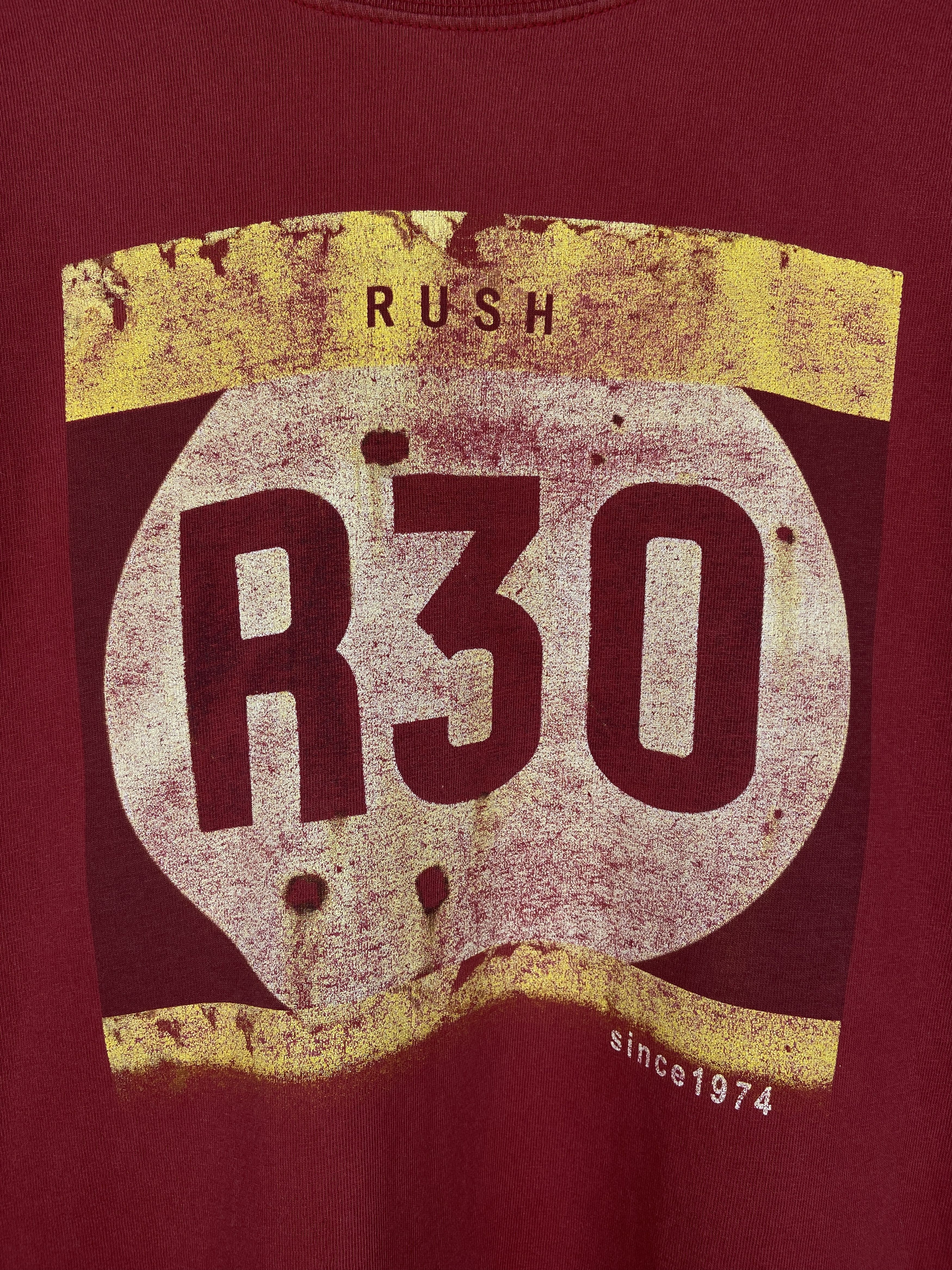 Band Tees Vintage Rush R30 Anniversary Tour Rock Band T Shirt Tee Size US L / EU 52-54 / 3 - 5 Thumbnail