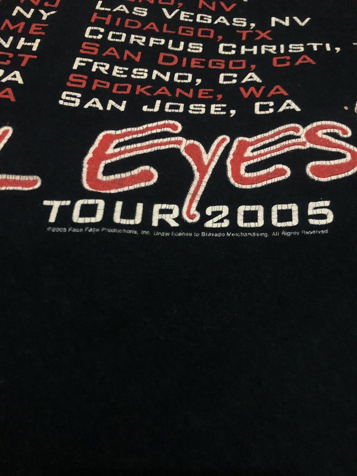 Band Tees × Famous Stars And Straps 2005 Kelly Clarkson Hazel Eyes US Tour 2005 Pop Artist Size US S / EU 44-46 / 1 - 5 Thumbnail