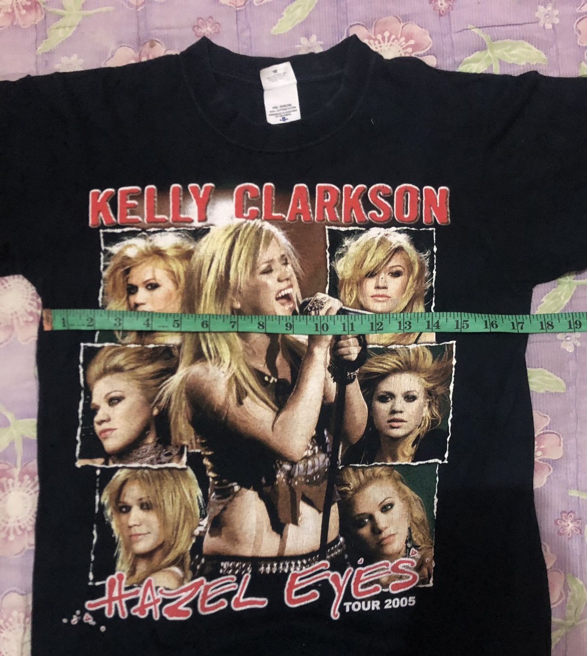 Band Tees × Famous Stars And Straps 2005 Kelly Clarkson Hazel Eyes US Tour 2005 Pop Artist Size US S / EU 44-46 / 1 - 8 Thumbnail