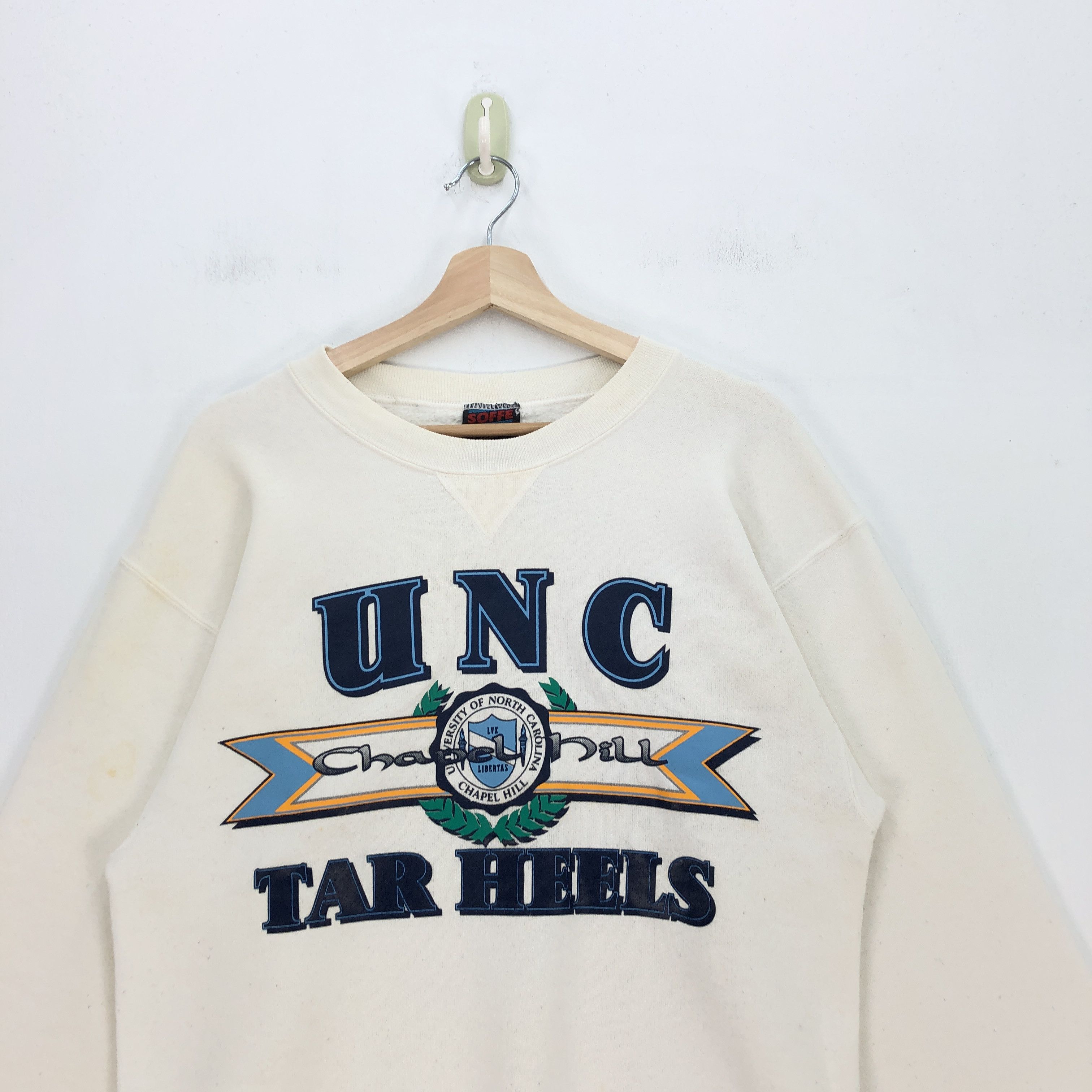 Vintage Vintage University North Carolina Sweatshirt Sweater Size US M / EU 48-50 / 2 - 2 Thumbnail