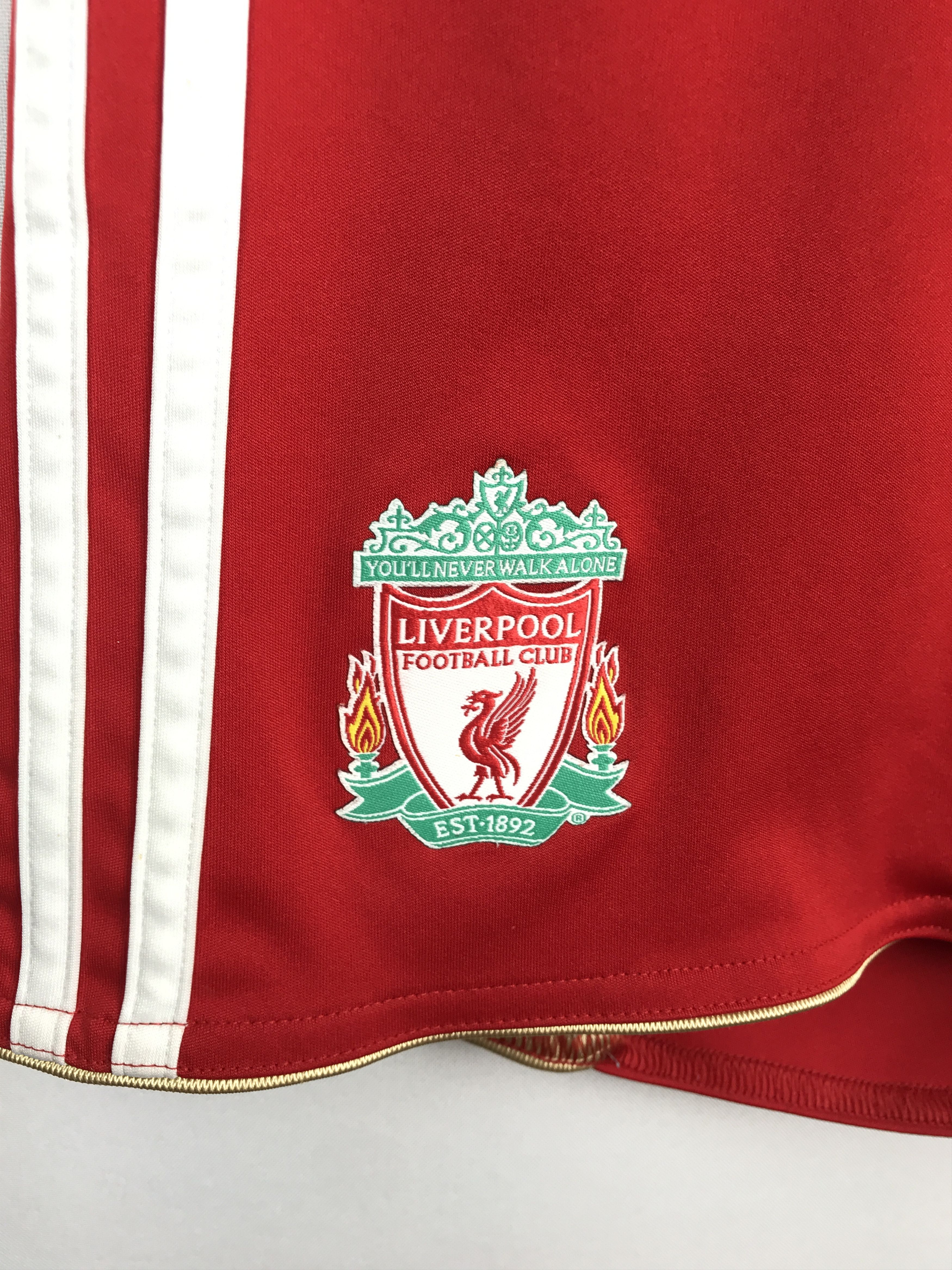 Adidas Liverpool Adidas Home Soccer Shorts Football Size US 34 / EU 50 - 6 Thumbnail