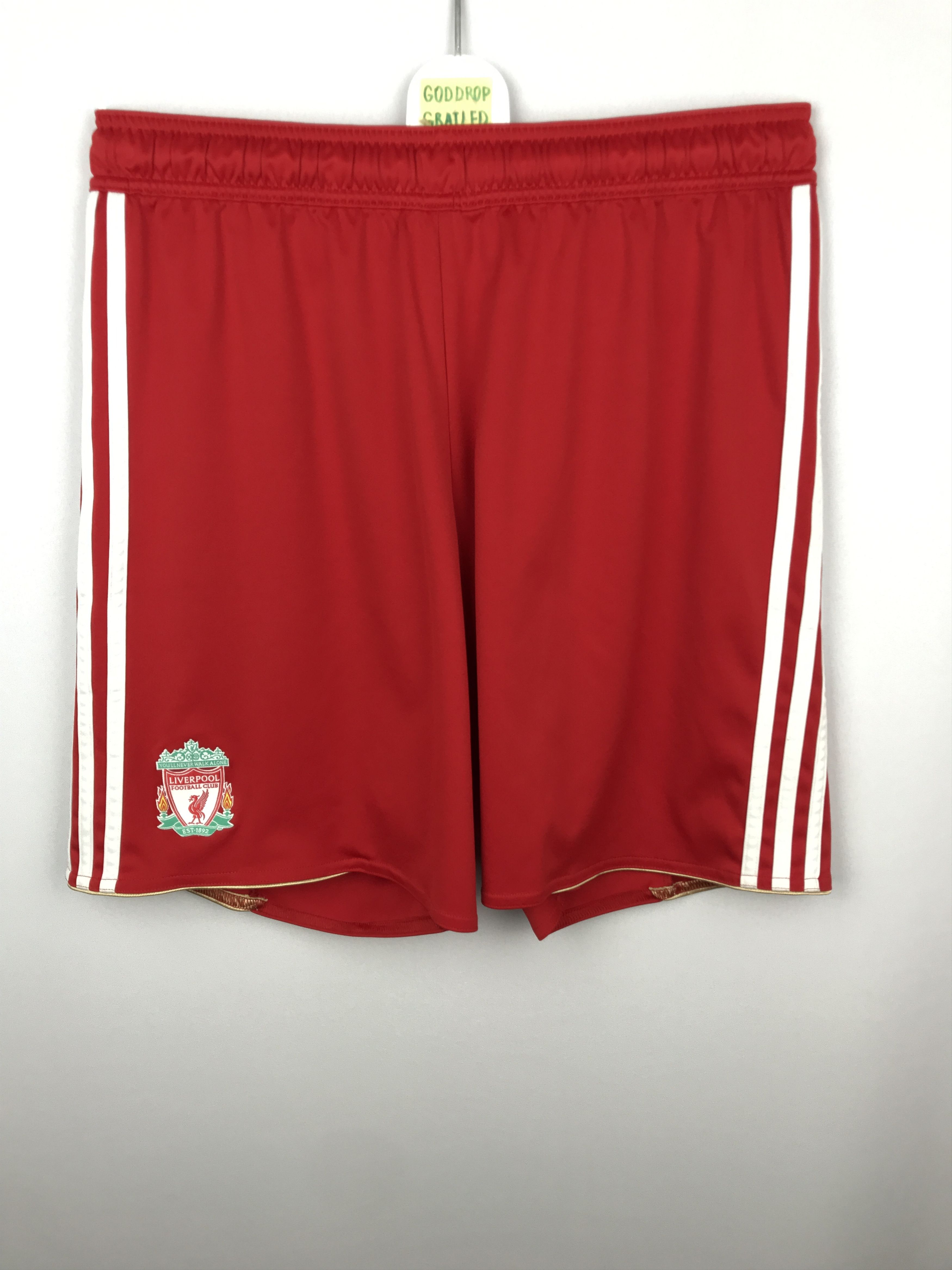 Adidas Liverpool Adidas Home Soccer Shorts Football Size US 34 / EU 50 - 5 Thumbnail