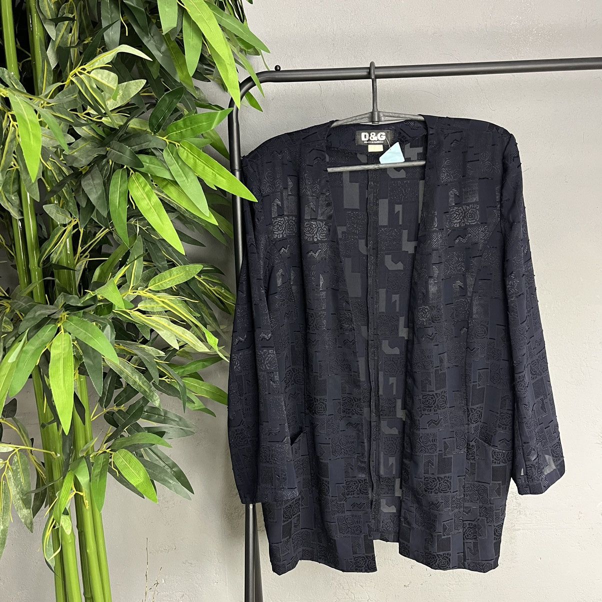 1990s DOLCE & GABBANA ARCHIVE MESH CARDIGAN - LOT № 2026