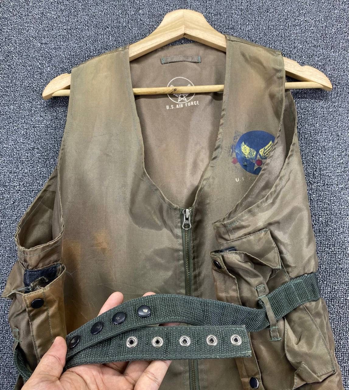 Vintage Vintage U.S Air Force Military Training Field Vest Size M / US 6-8 / IT 42-44 - 14 Thumbnail