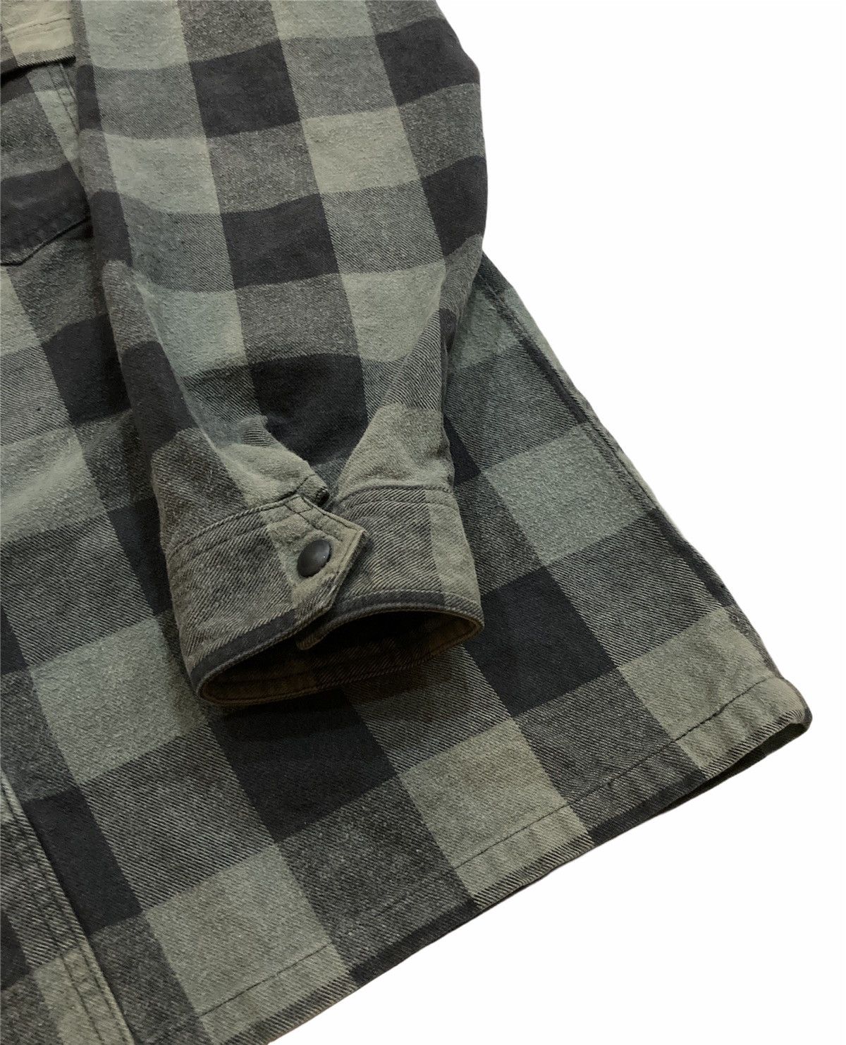 Japanese Brand × Post Overalls Post Overalls Check Plaid Workers Zipper Jacket Size US L / EU 52-54 / 3 - 5 Thumbnail
