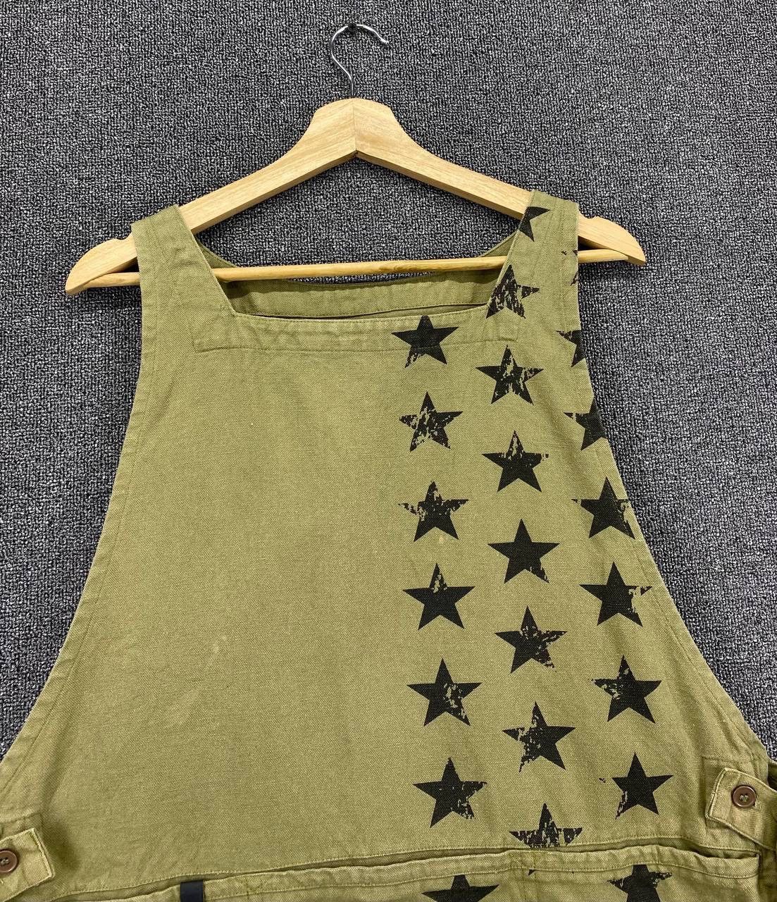 Japanese Brand Vintage Ies Star Military Style Apron Size M / US 6-8 / IT 42-44 - 3 Thumbnail