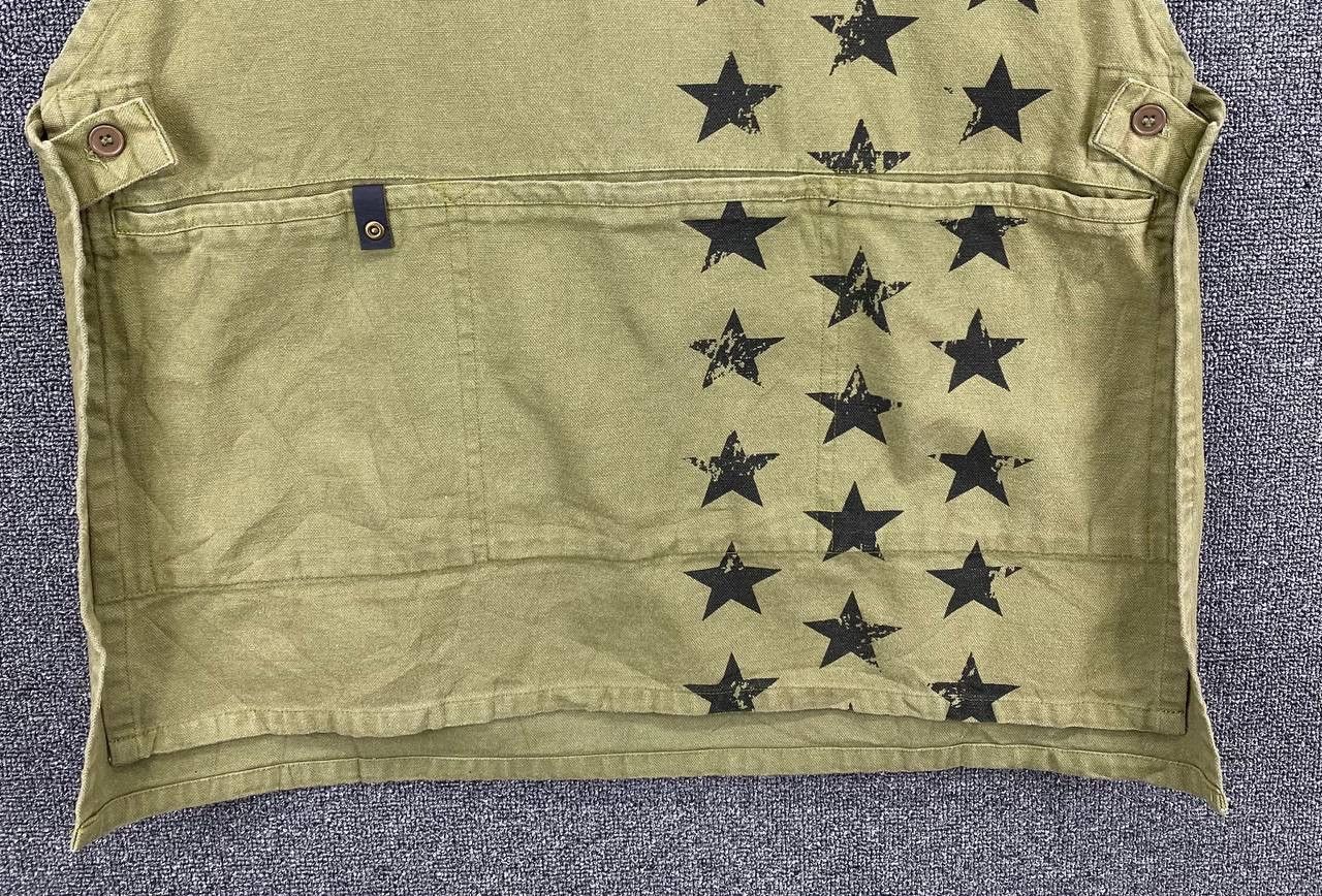 Japanese Brand Vintage Ies Star Military Style Apron Size M / US 6-8 / IT 42-44 - 7 Thumbnail