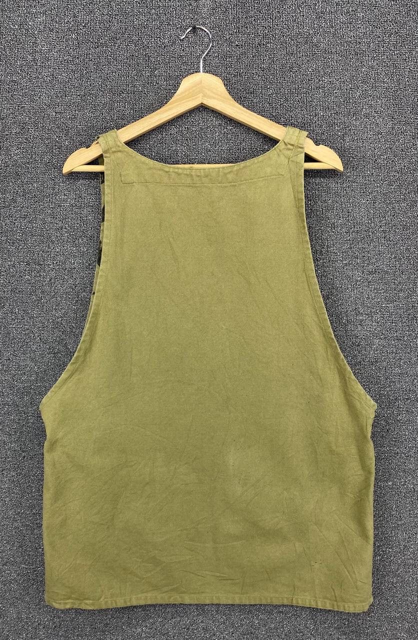 Japanese Brand Vintage Ies Star Military Style Apron Size M / US 6-8 / IT 42-44 - 6 Thumbnail
