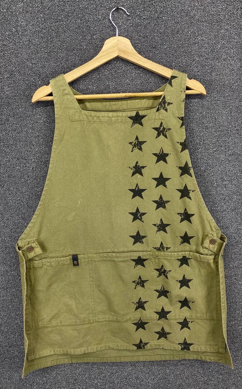 Japanese Brand Vintage Ies Star Military Style Apron Size M / US 6-8 / IT 42-44 - 1 Thumbnail